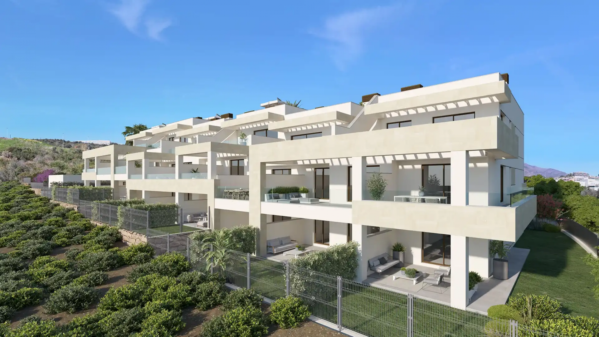 Moderne flat met prachtig uitzicht in Estepona