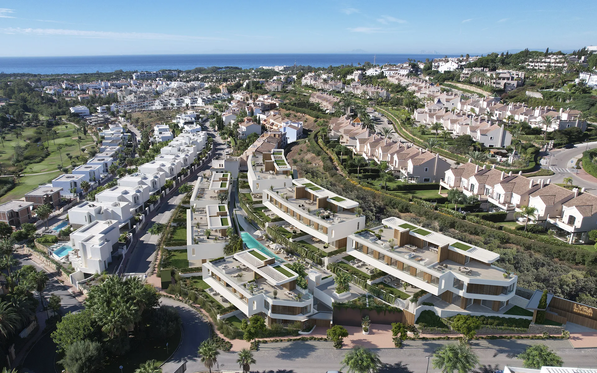 Gran vivienda con vistas panorámicas en Estepona