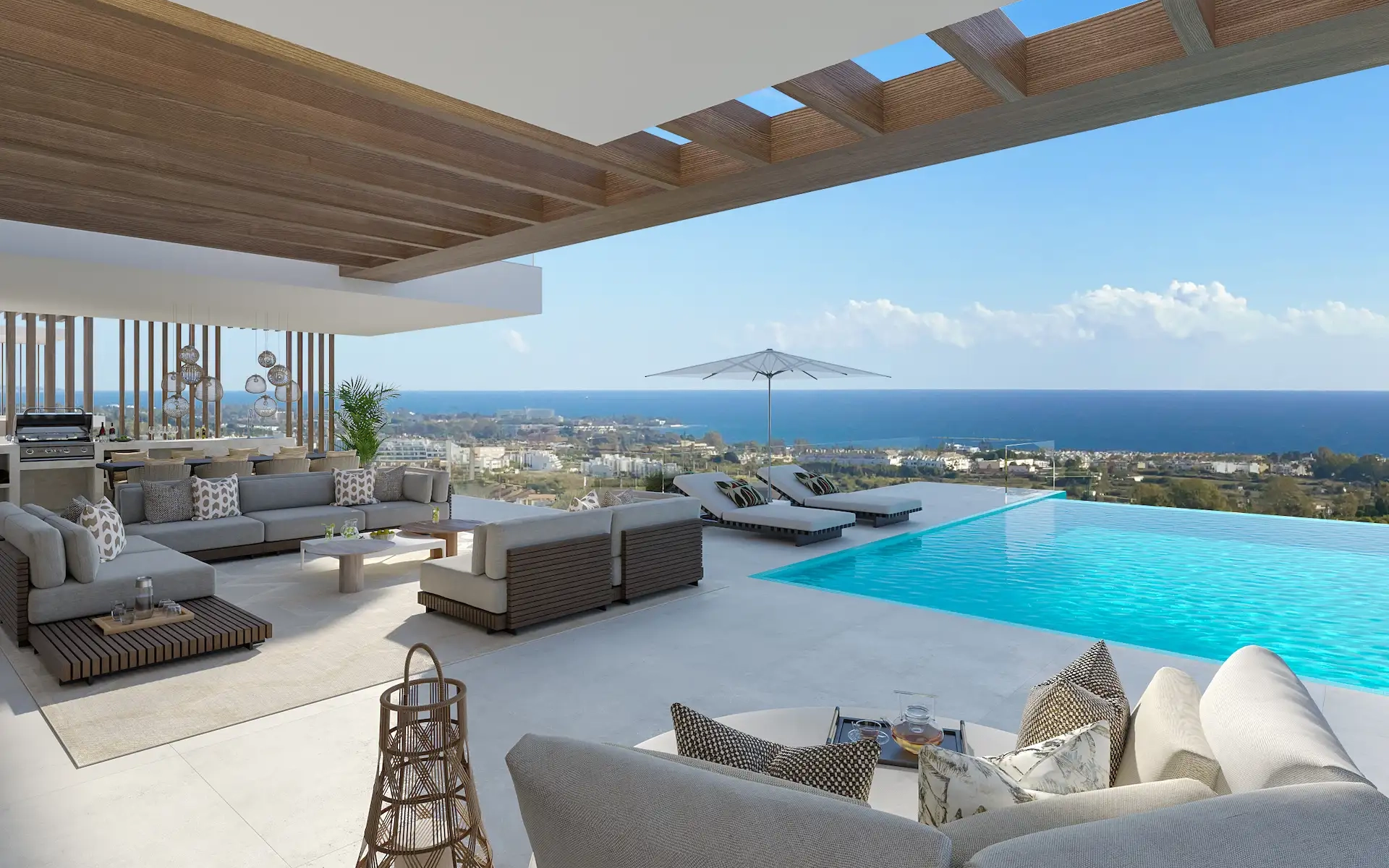 Villa spectaculaire avec vue panoramique à Estepona