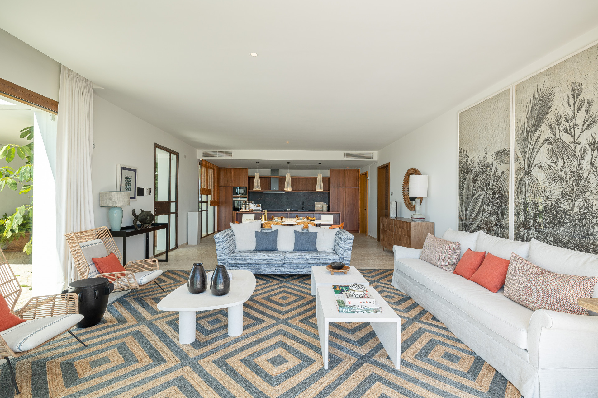 Extraordinaire et belle villa-appartement rez de chaussée dans un entroit superbe de haute qualité à Casares