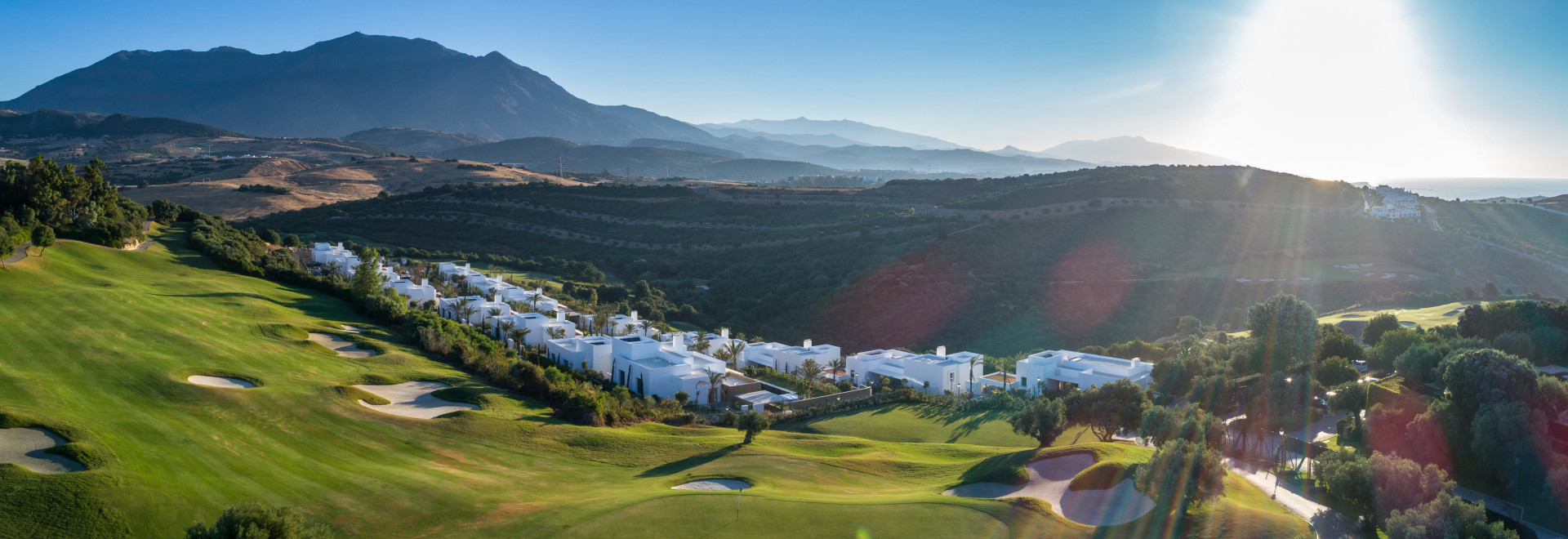 Luxury villas in a small complex within the Finca Cortesin Resort in Casares