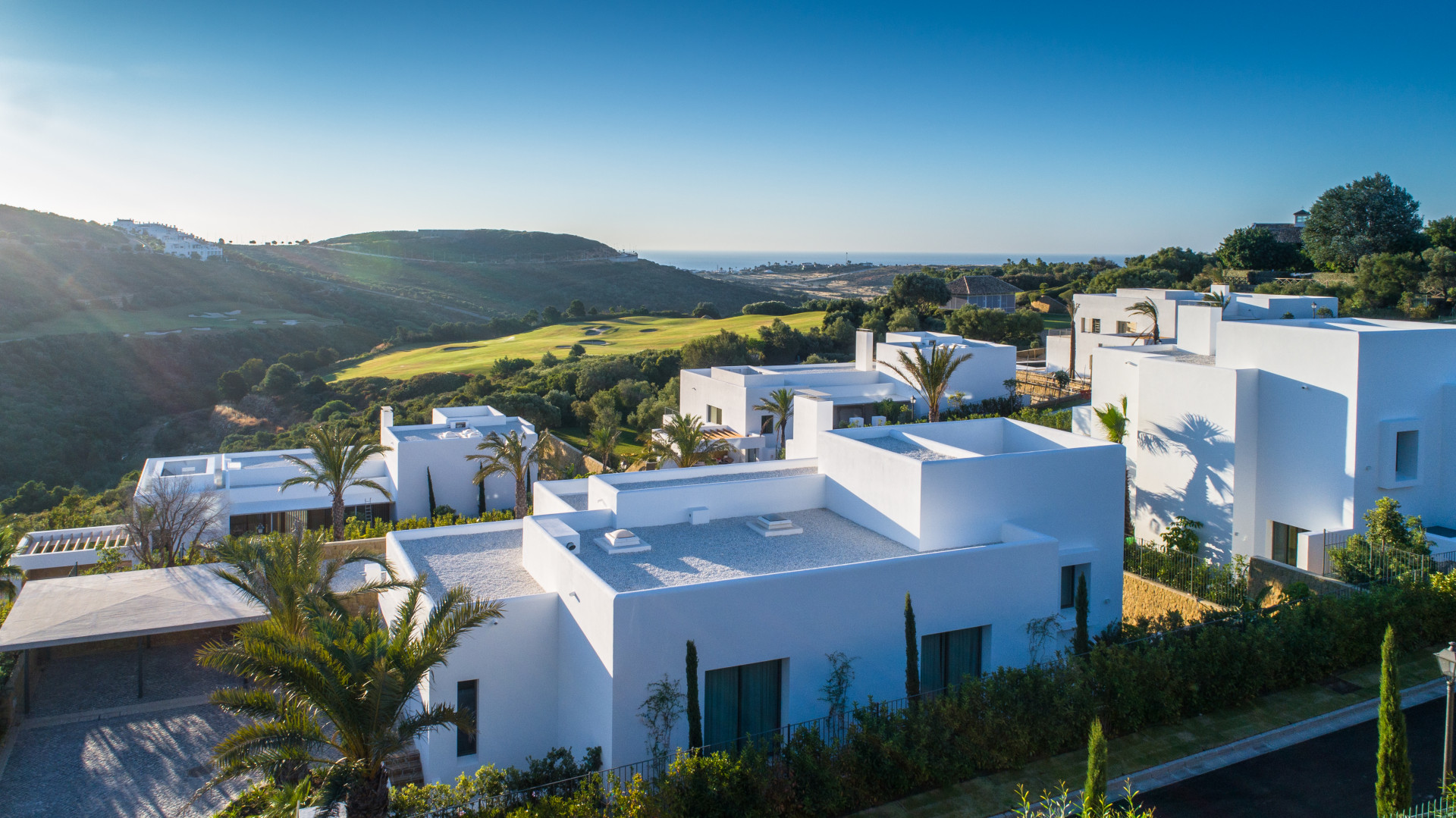 Luxury villas in a small complex within the Finca Cortesin Resort in Casares