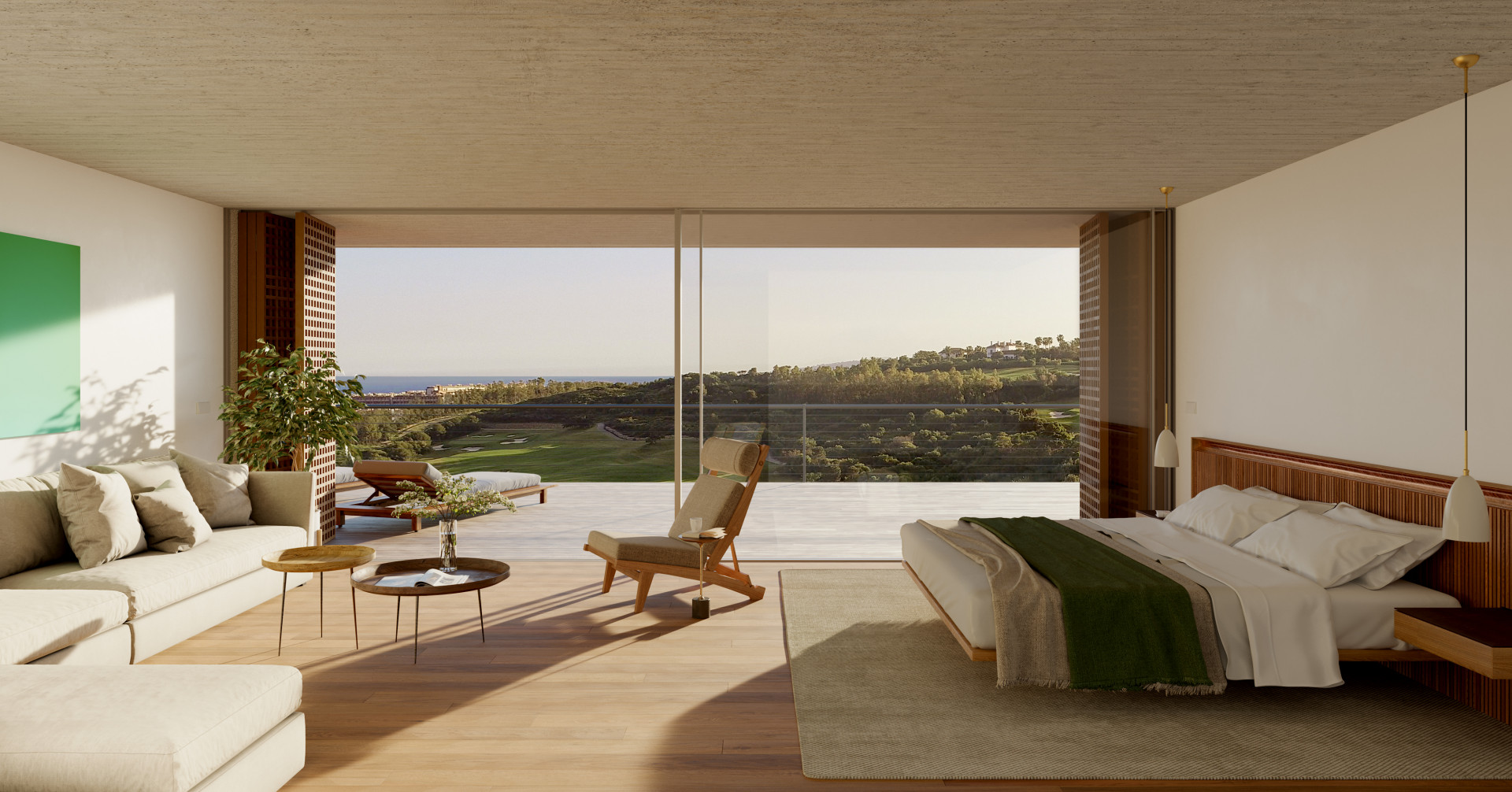 6 highly exclusive villas at Finca Cortesin, designed by award winning architect Marcio Kogan. in Casares