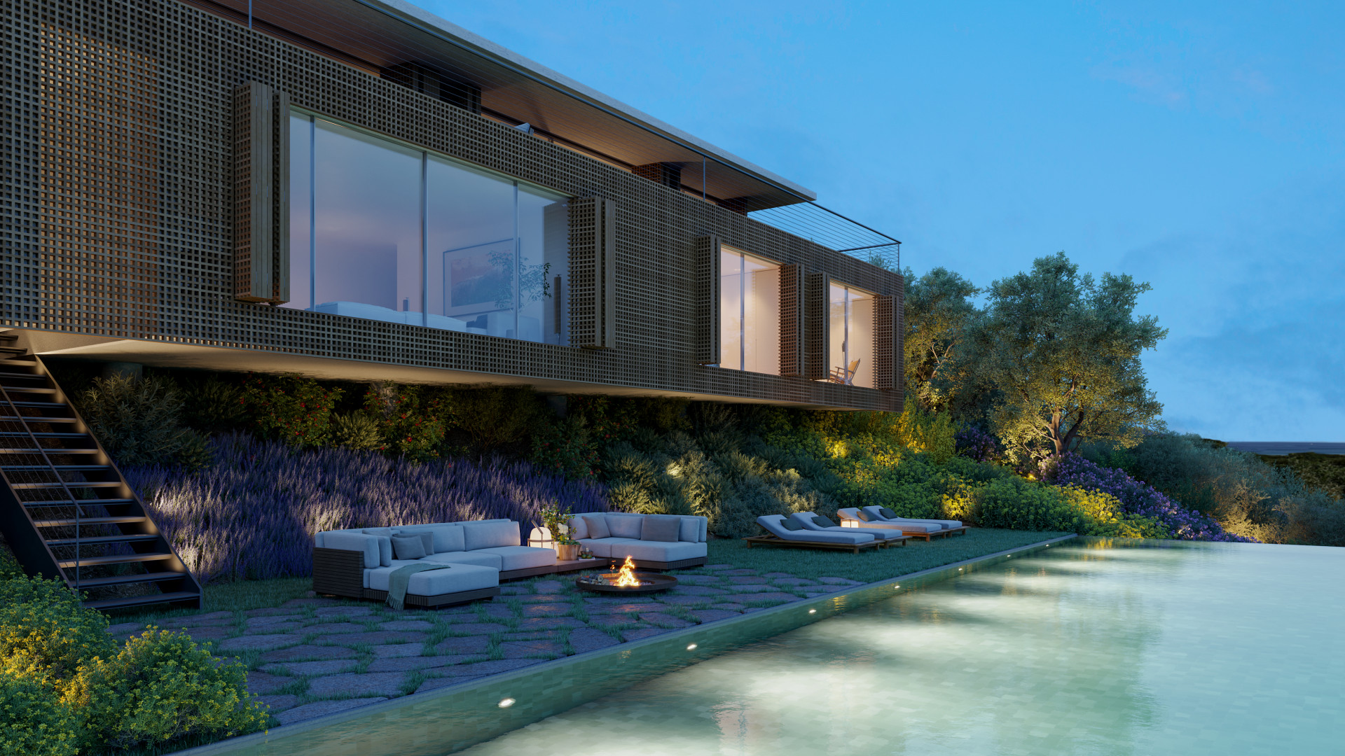 6 highly exclusive villas at Finca Cortesin, designed by award winning architect Marcio Kogan. in Casares