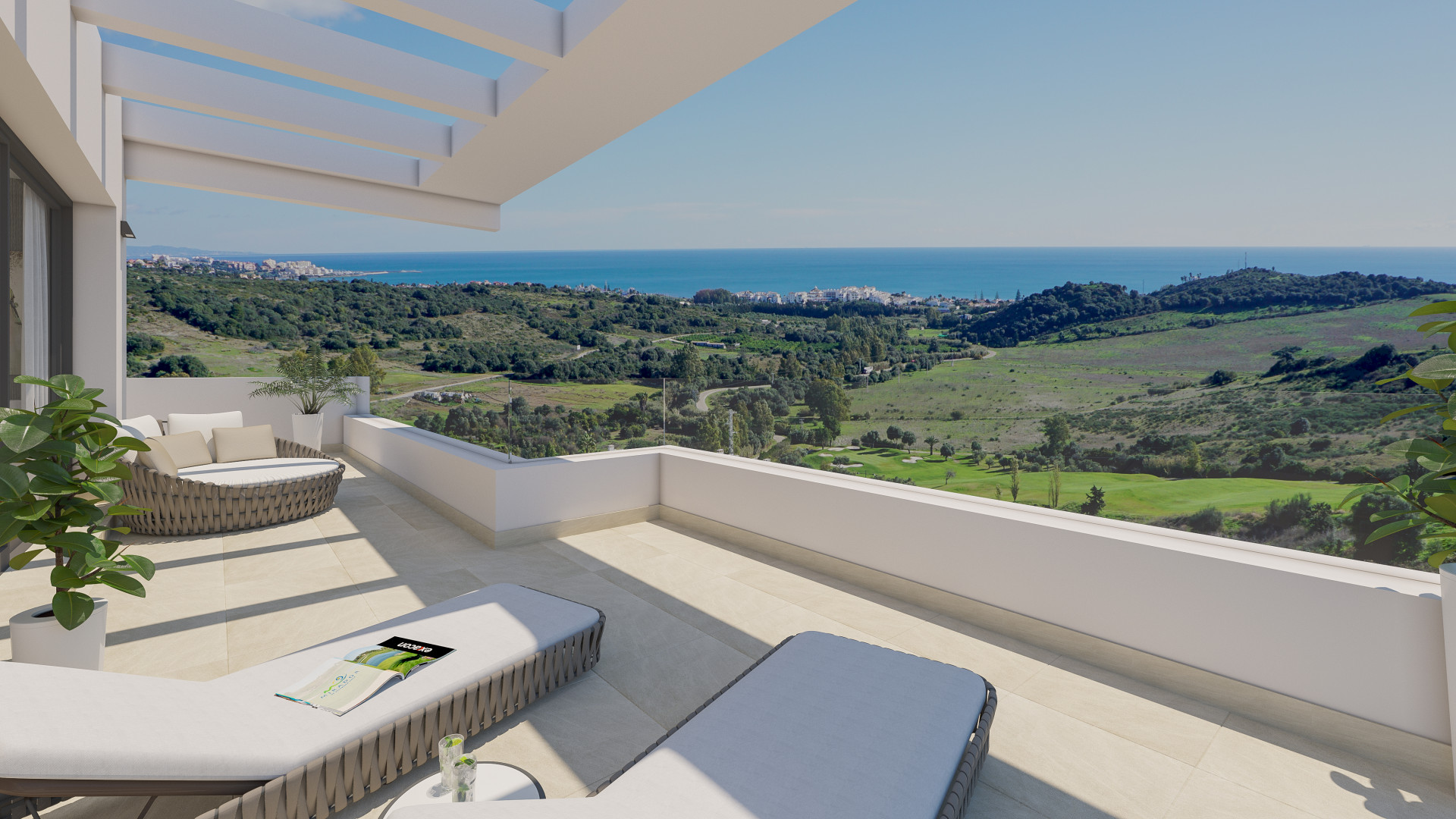 Duplex Penthouse for sale in <i>Estepona Golf, </i>Estepona