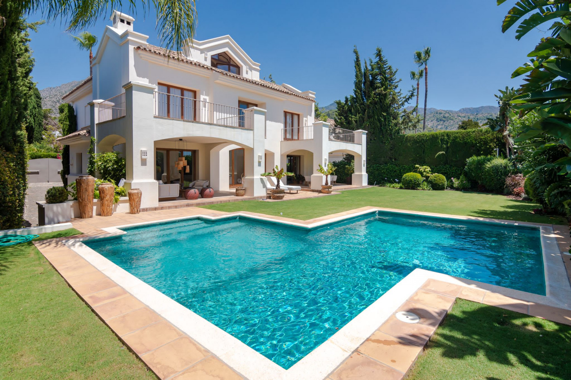 Villa for rent in <i>Balcones de Sierra Blanca, </i>Marbella Golden Mile
