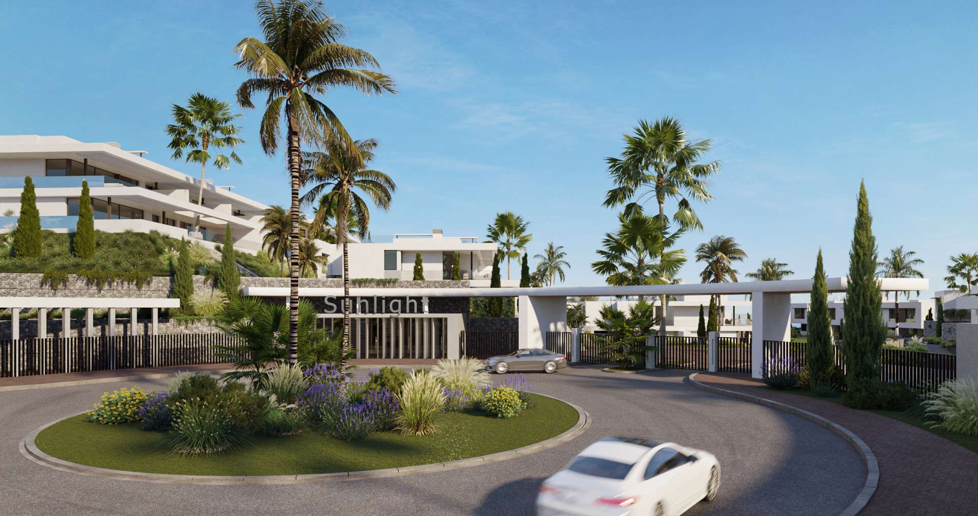 Villas y apartamentos en exclusivo complejo estilo resort en Marbella en Marbella Este