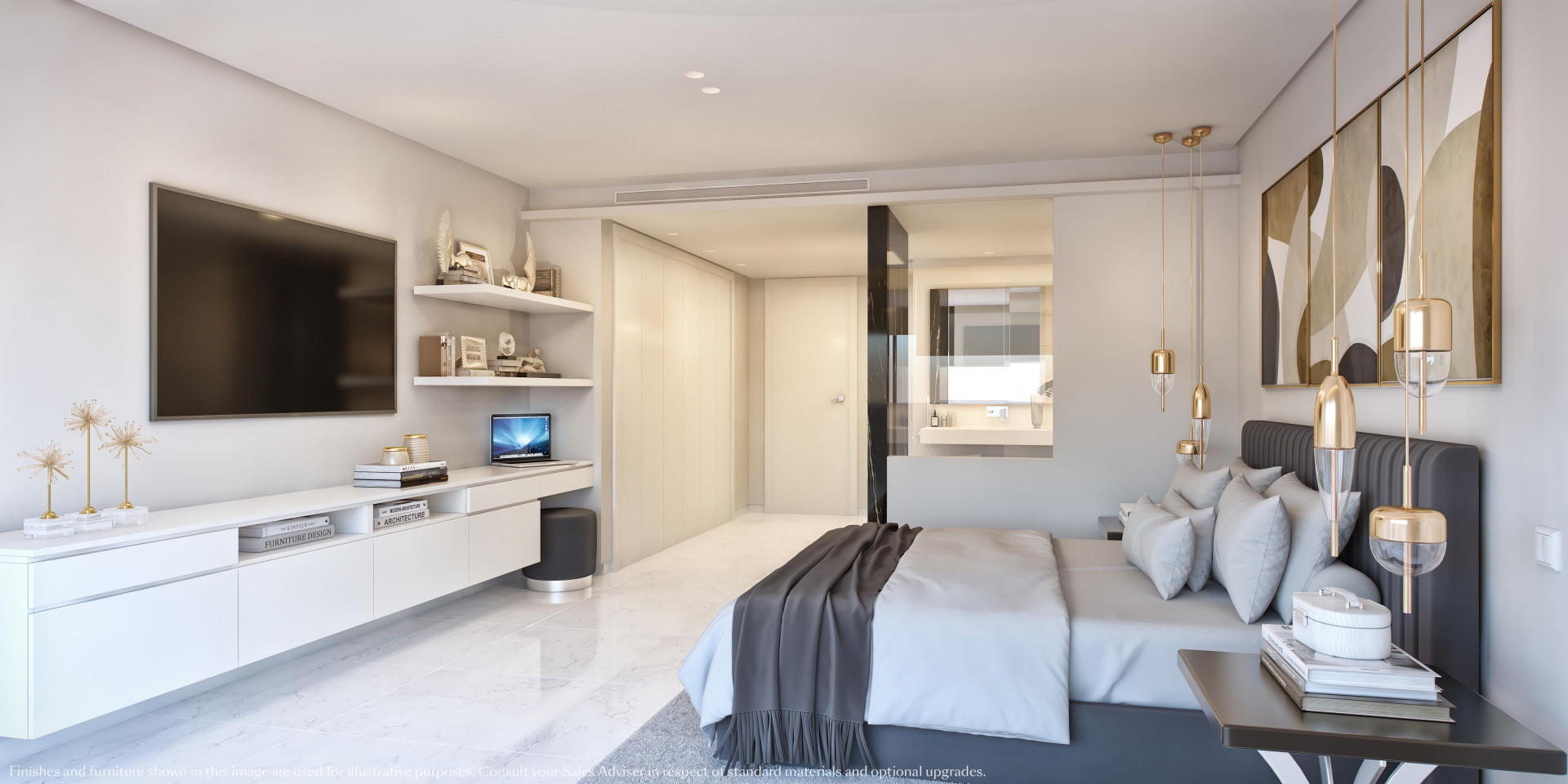 Sublieme appartement ontworpen door Villarroel Torrico in Marbella