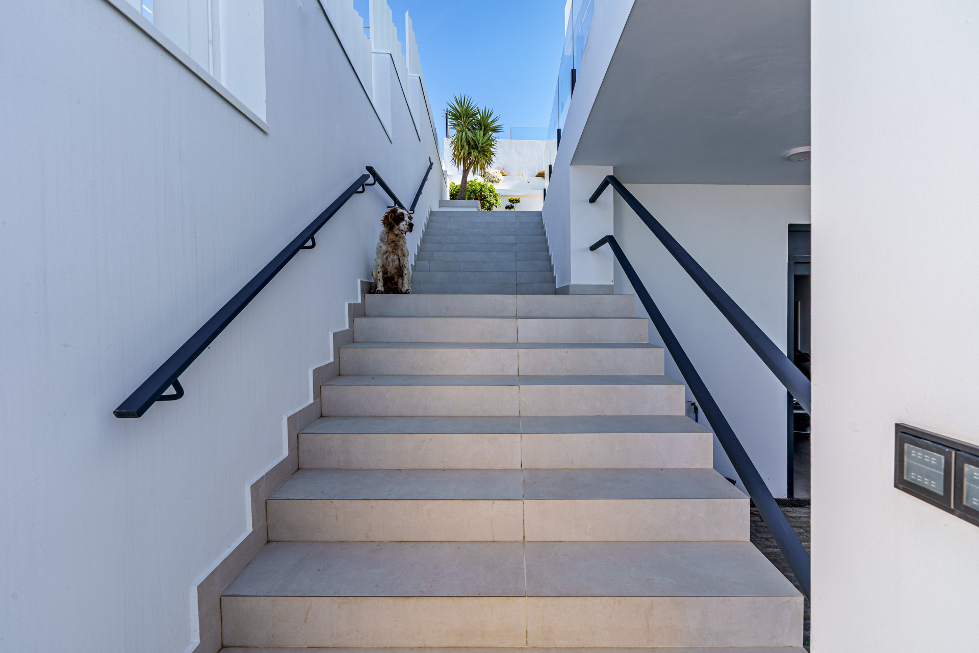 Contemporary villa with sea and mountain views in Benalmadena