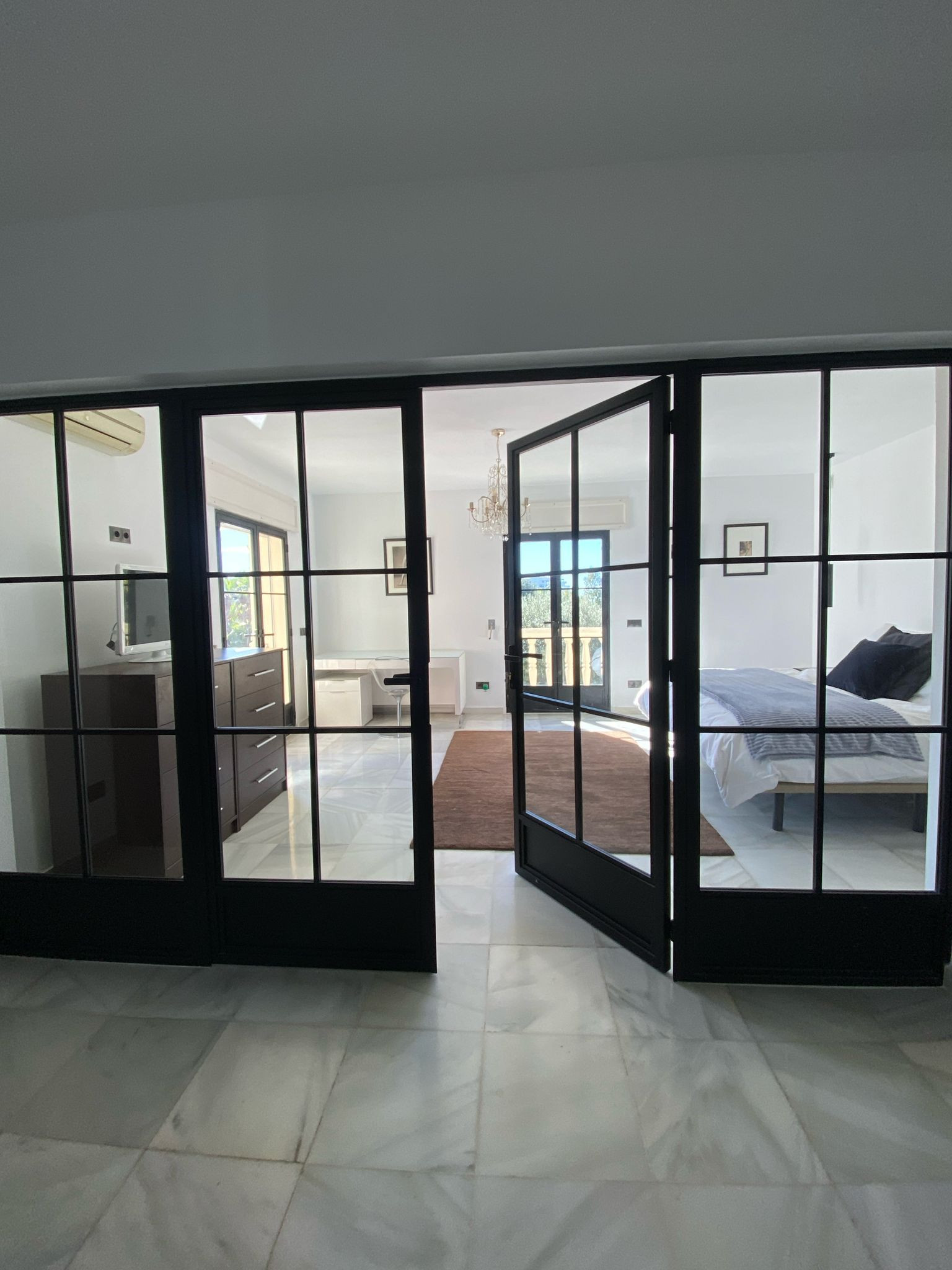 Andalusian style villa, located in the area of Guadalmina Alta. in San Pedro de Alcantara