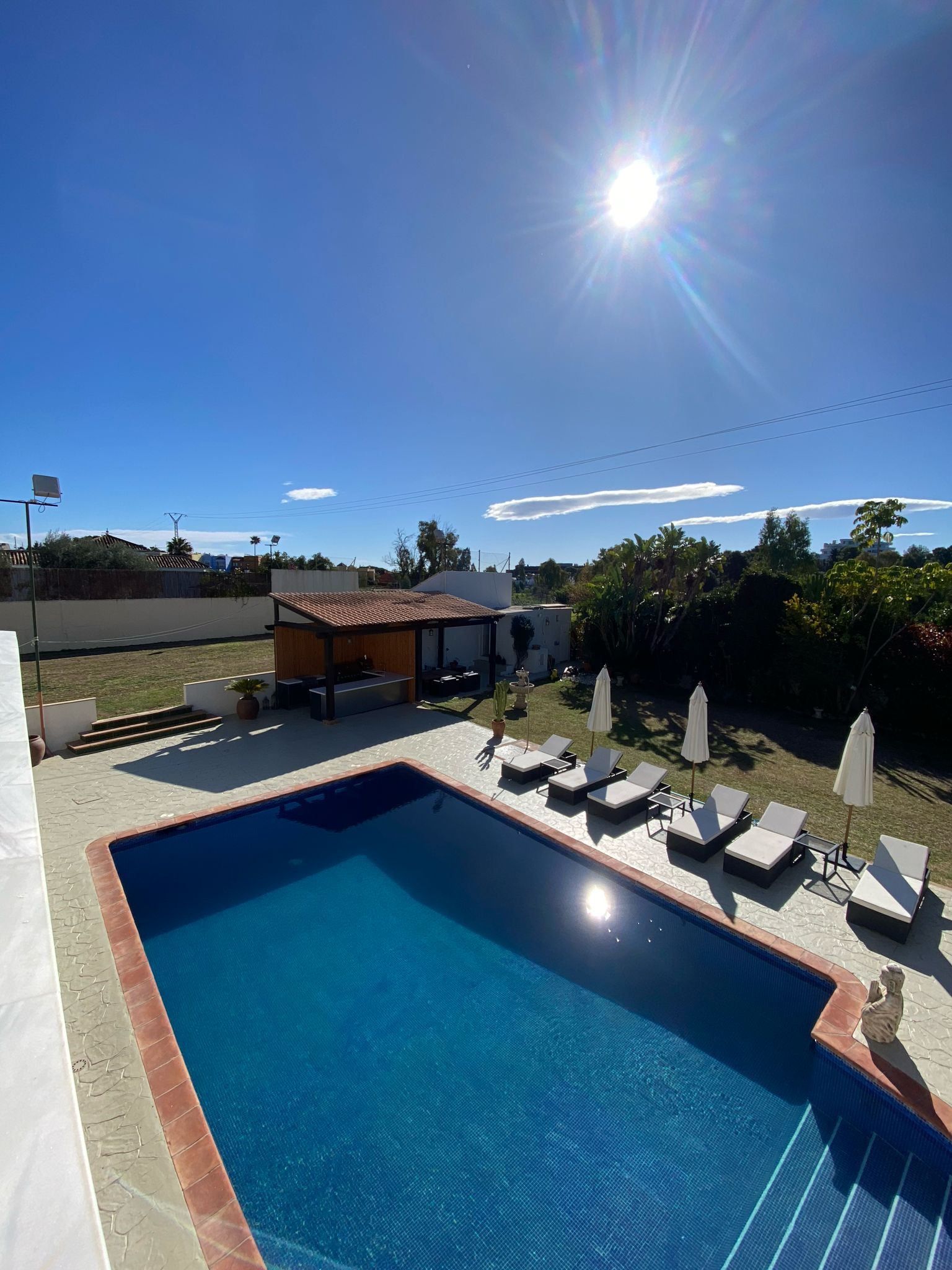 Andalusian style villa, located in the area of Guadalmina Alta. in San Pedro de Alcantara