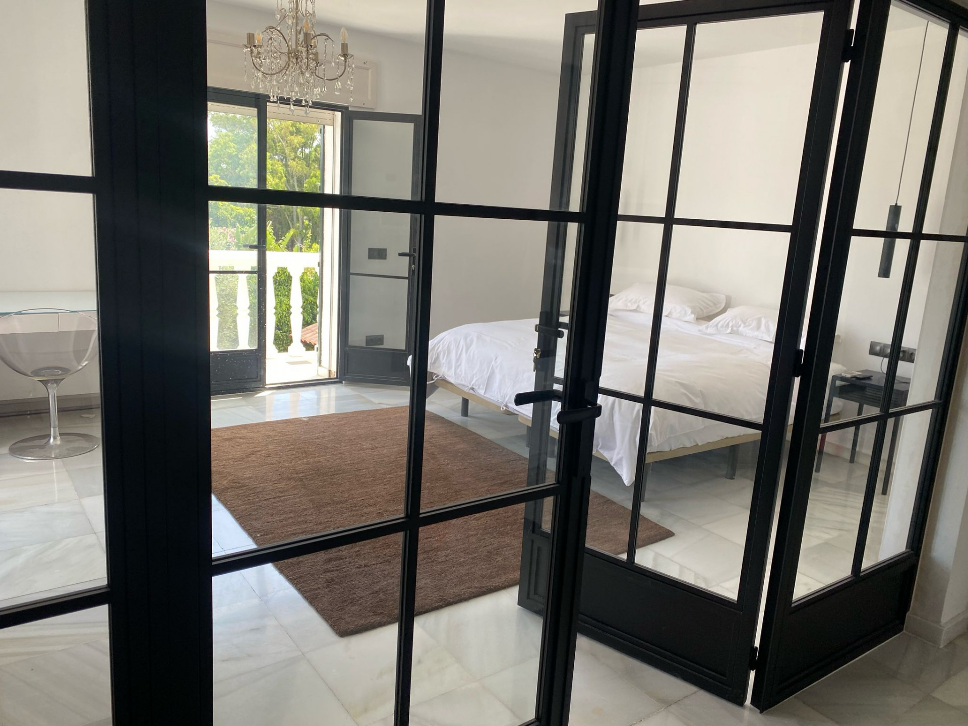 Andalusian style villa, located in the area of Guadalmina Alta. in San Pedro de Alcantara