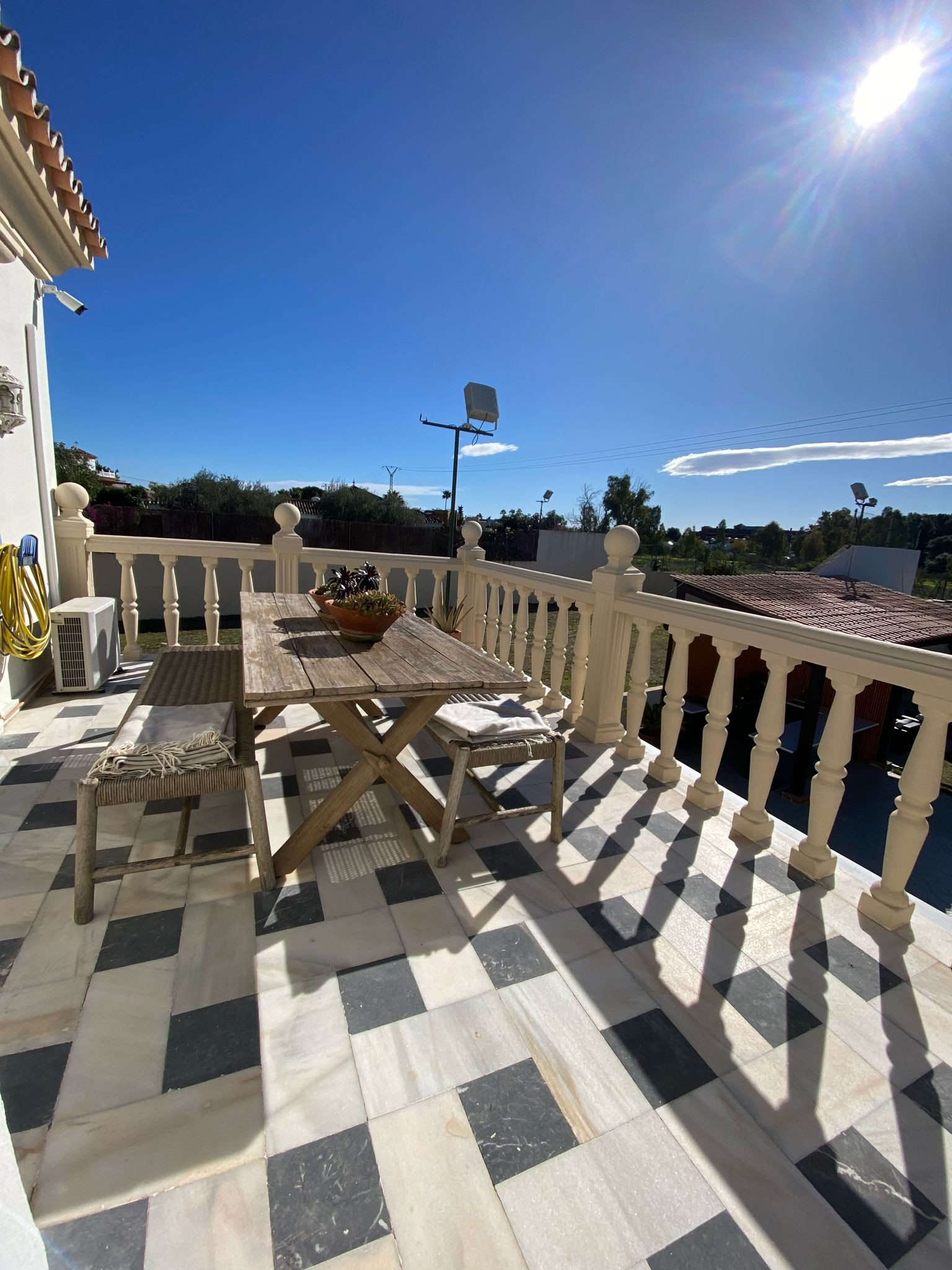 Andalusian style villa, located in the area of Guadalmina Alta. in San Pedro de Alcantara
