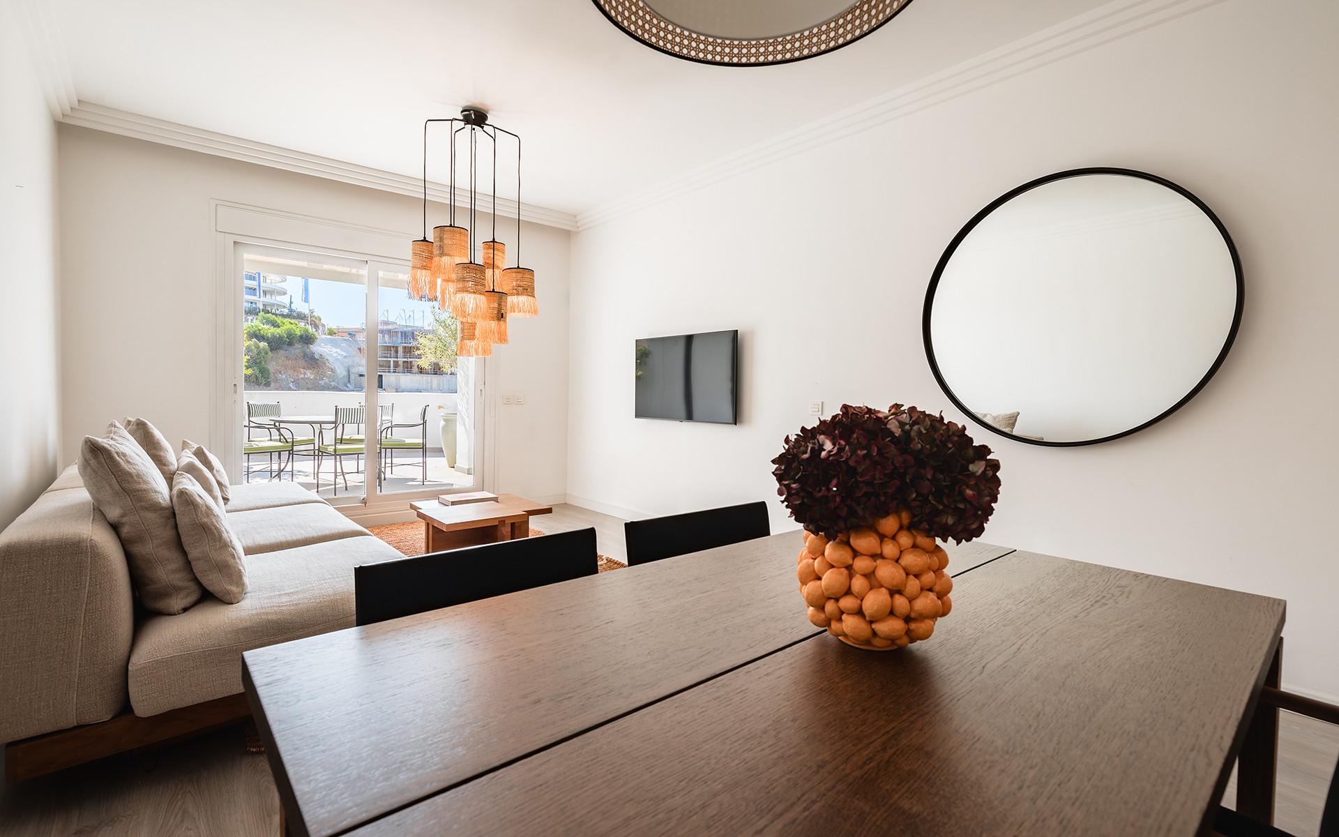 Appartement avec grande terrasse et vue sur la mer à Benahavis
