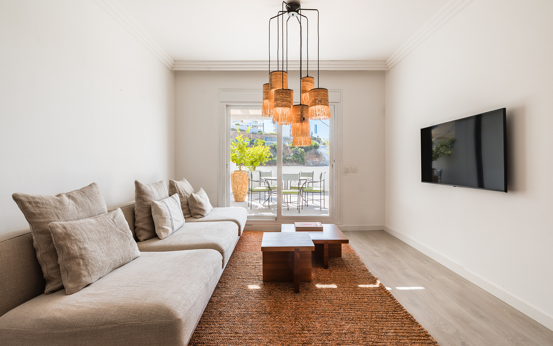 Appartement avec grande terrasse et vue sur la mer à Benahavis