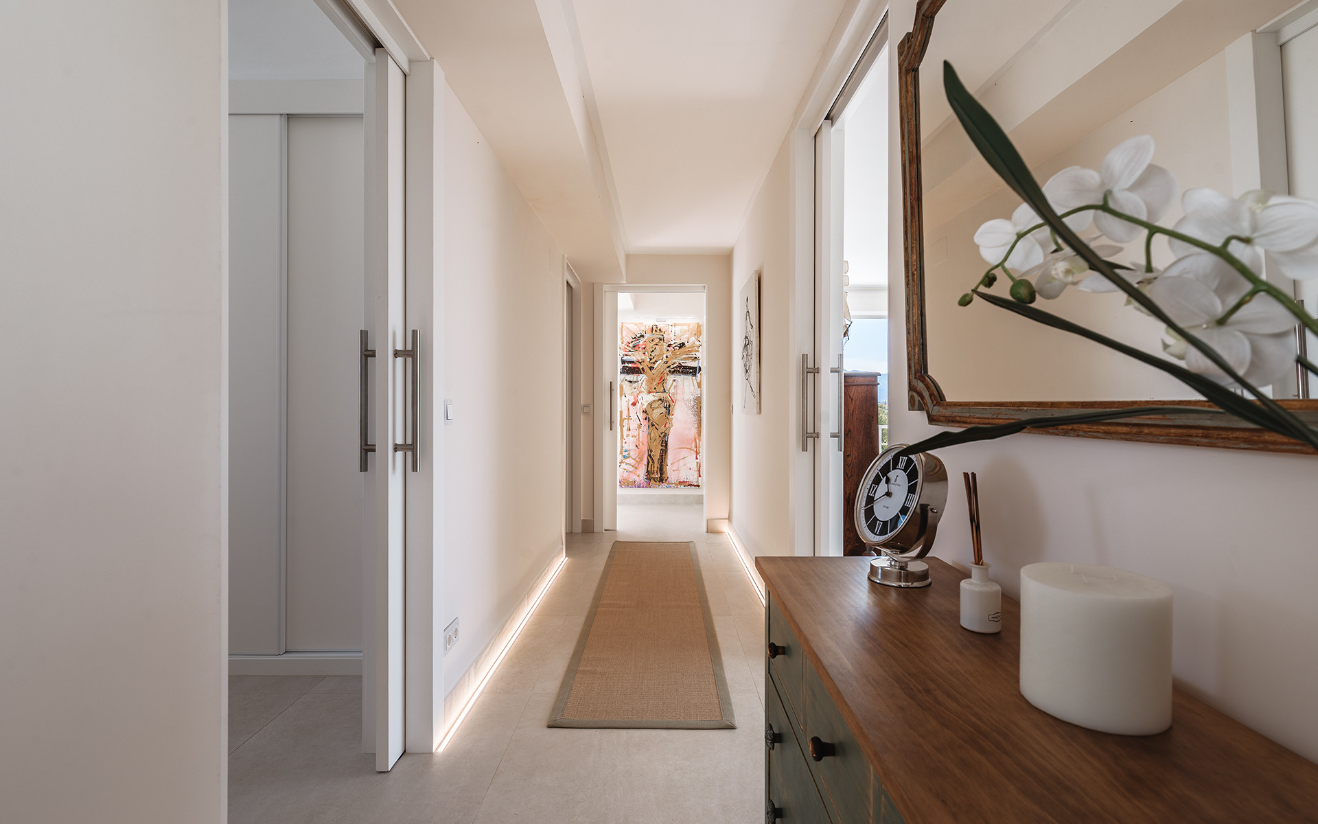 3 bedroom penthouse with views to the sea, the mountains and the golf course in San Pedro de Alcantara