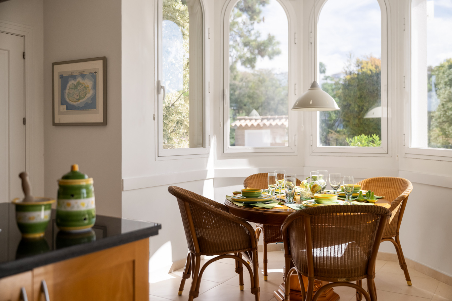 Andalusion style villa with La Quinta golf and sea vieuws in Benahavis