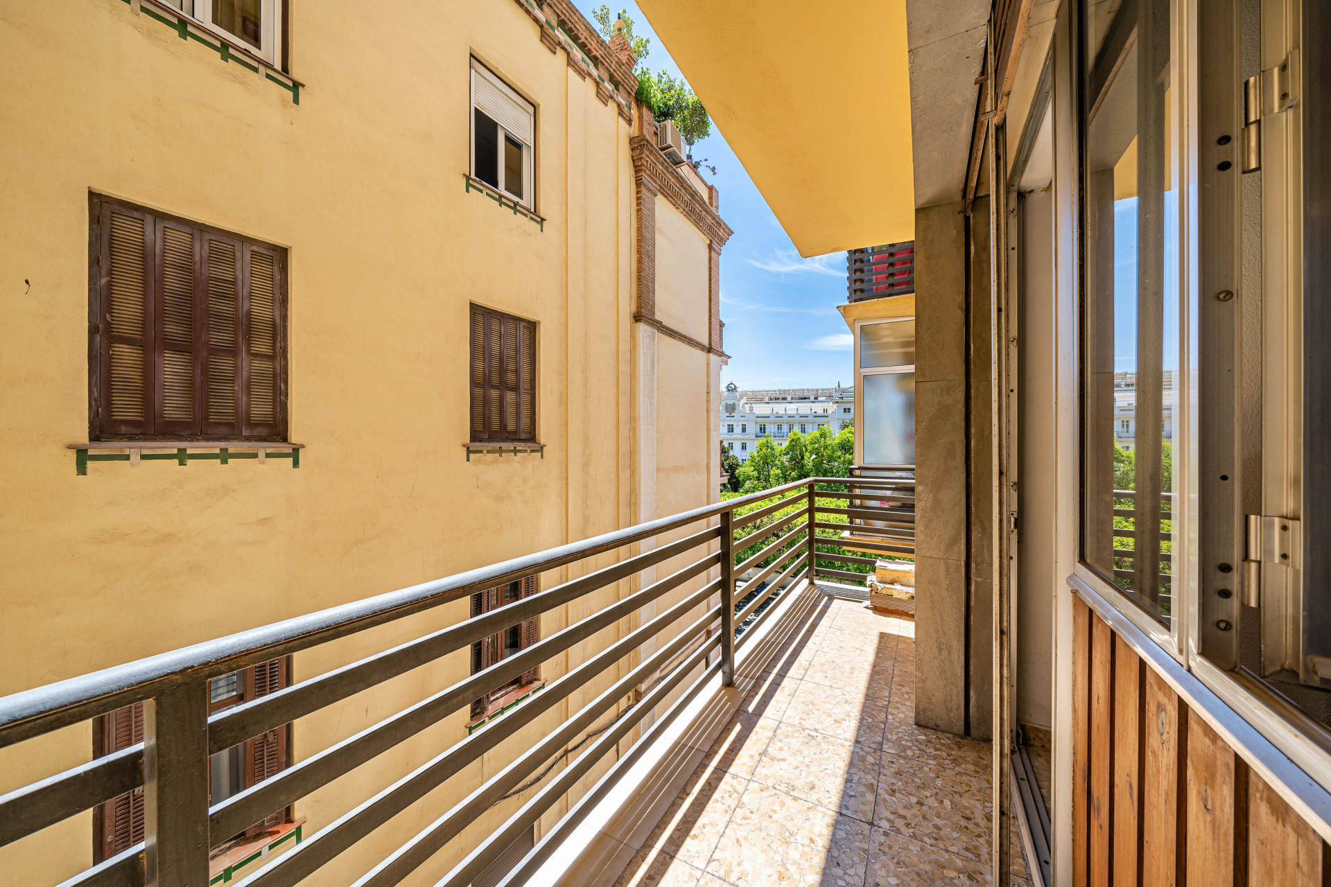 Fantastisch appartement in Paseo de Reding, naast het strand van Malagueta in La Caleta
