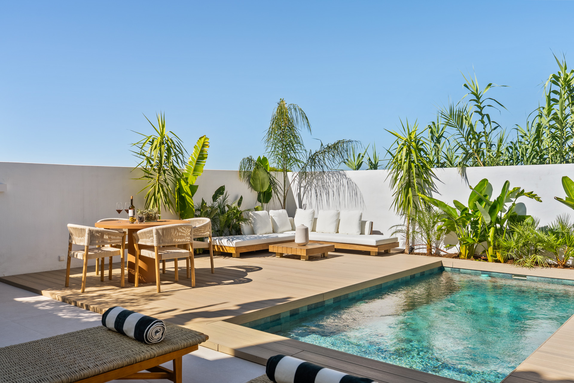 charming home with private outdoor living space and pool in Nueva Andalucia