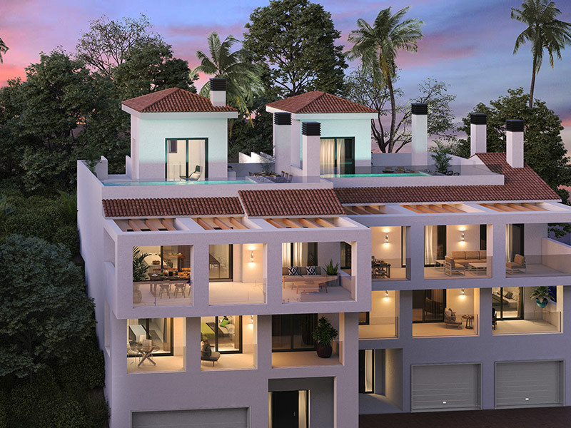 Town House for sale in <i>La Mairena, </i>Marbella Este