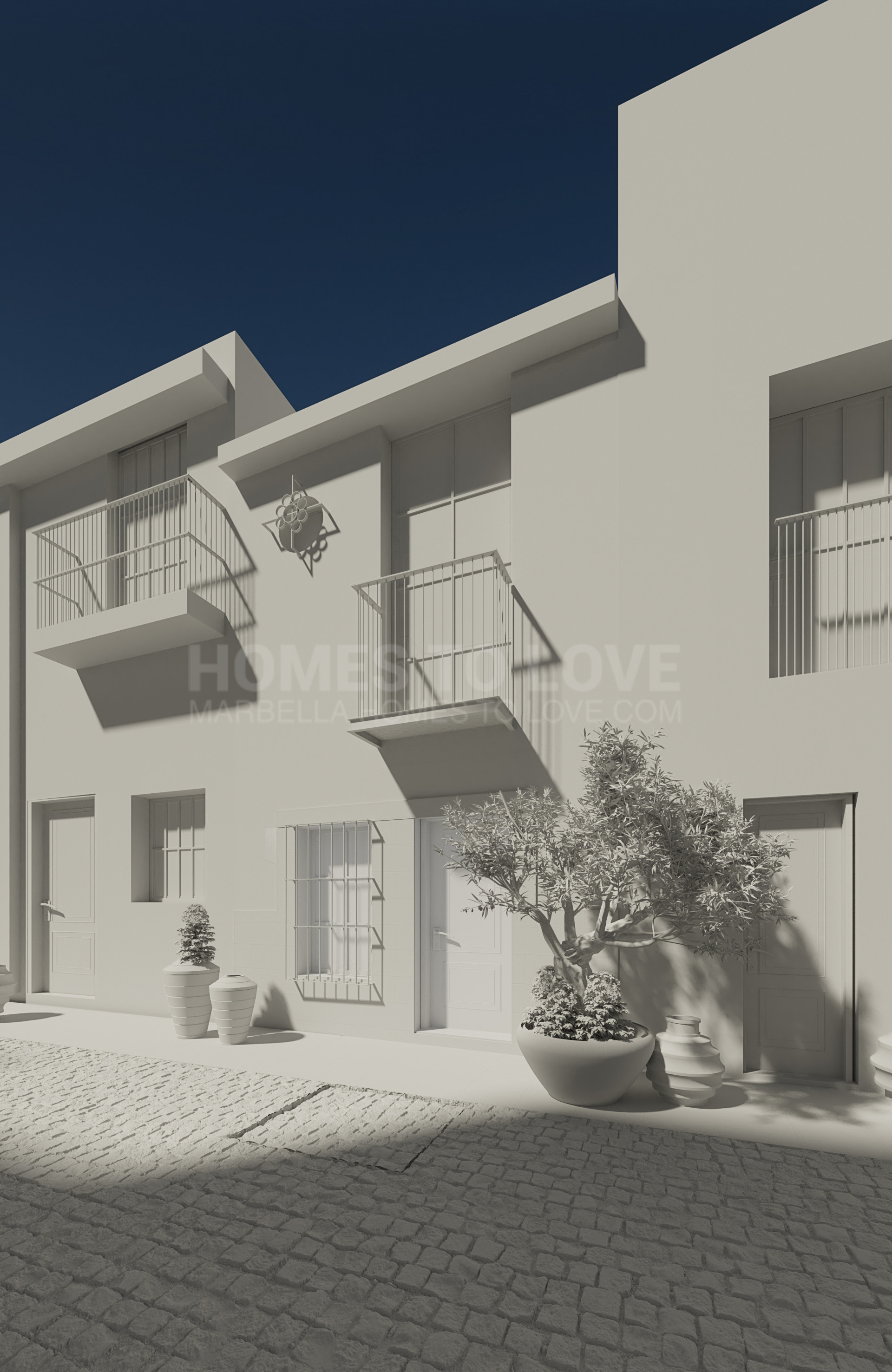 Propriété avec projet et licence approuvée au Triangle d'Or d'Estepona