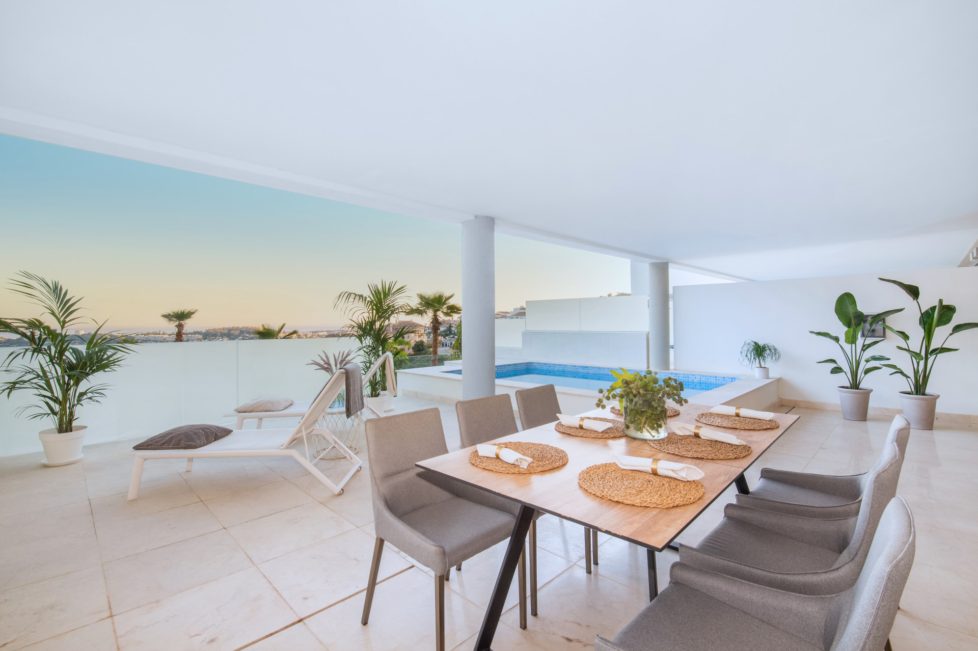 Stunning 2 Bedroom Rental Apartment with Private Pool