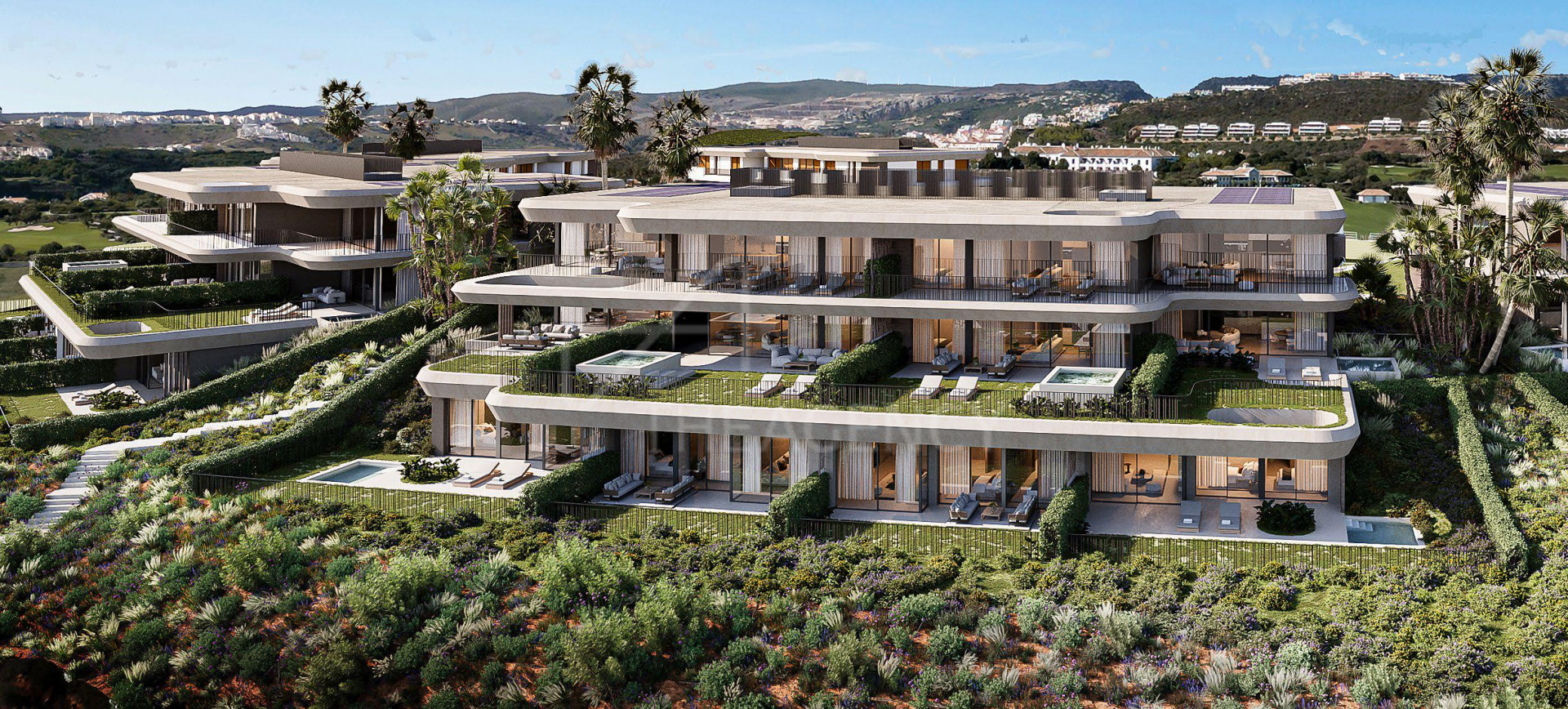 Luxury Ground Floor Aparment With Private Garden – Casares Costa