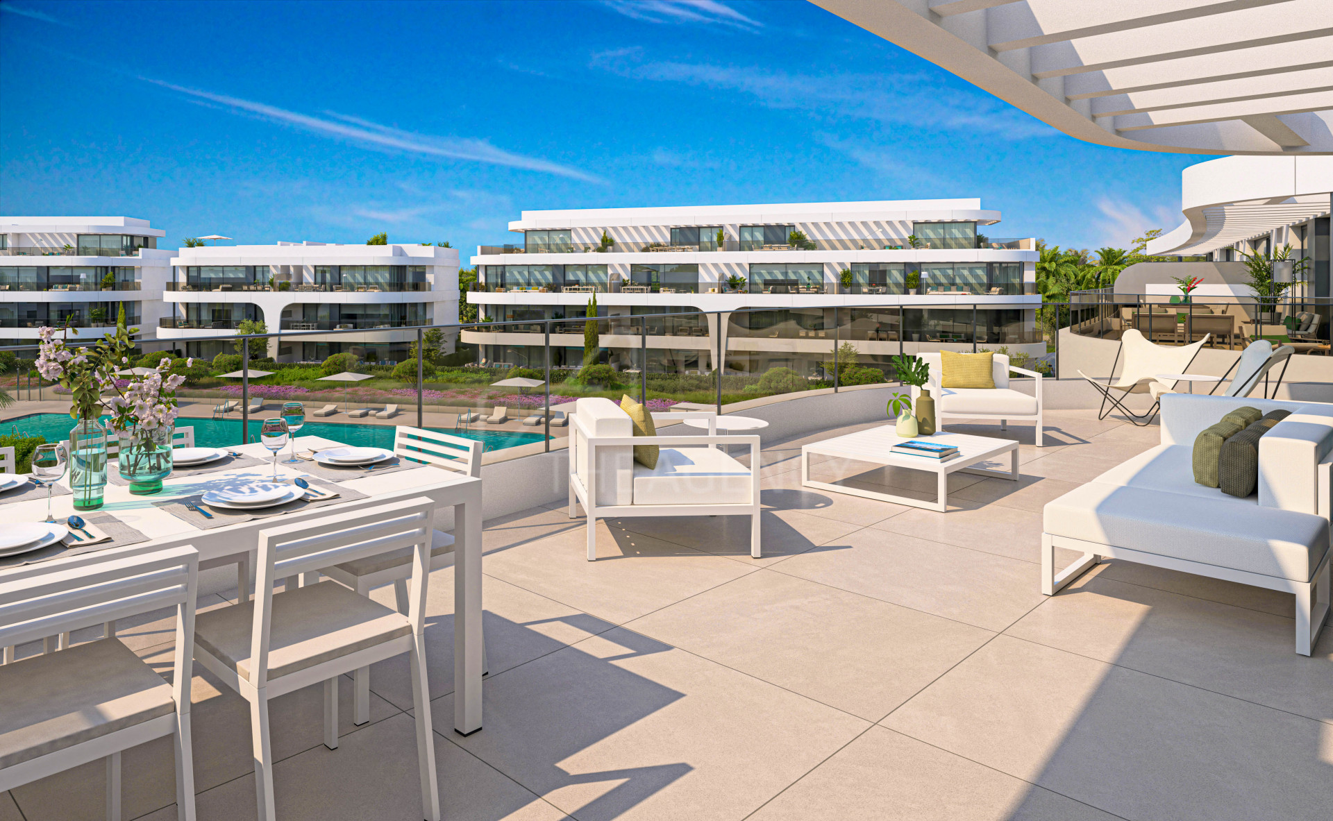 Contemporary Penthouse with Spacious Terrace – New Golden Mile, Estepona