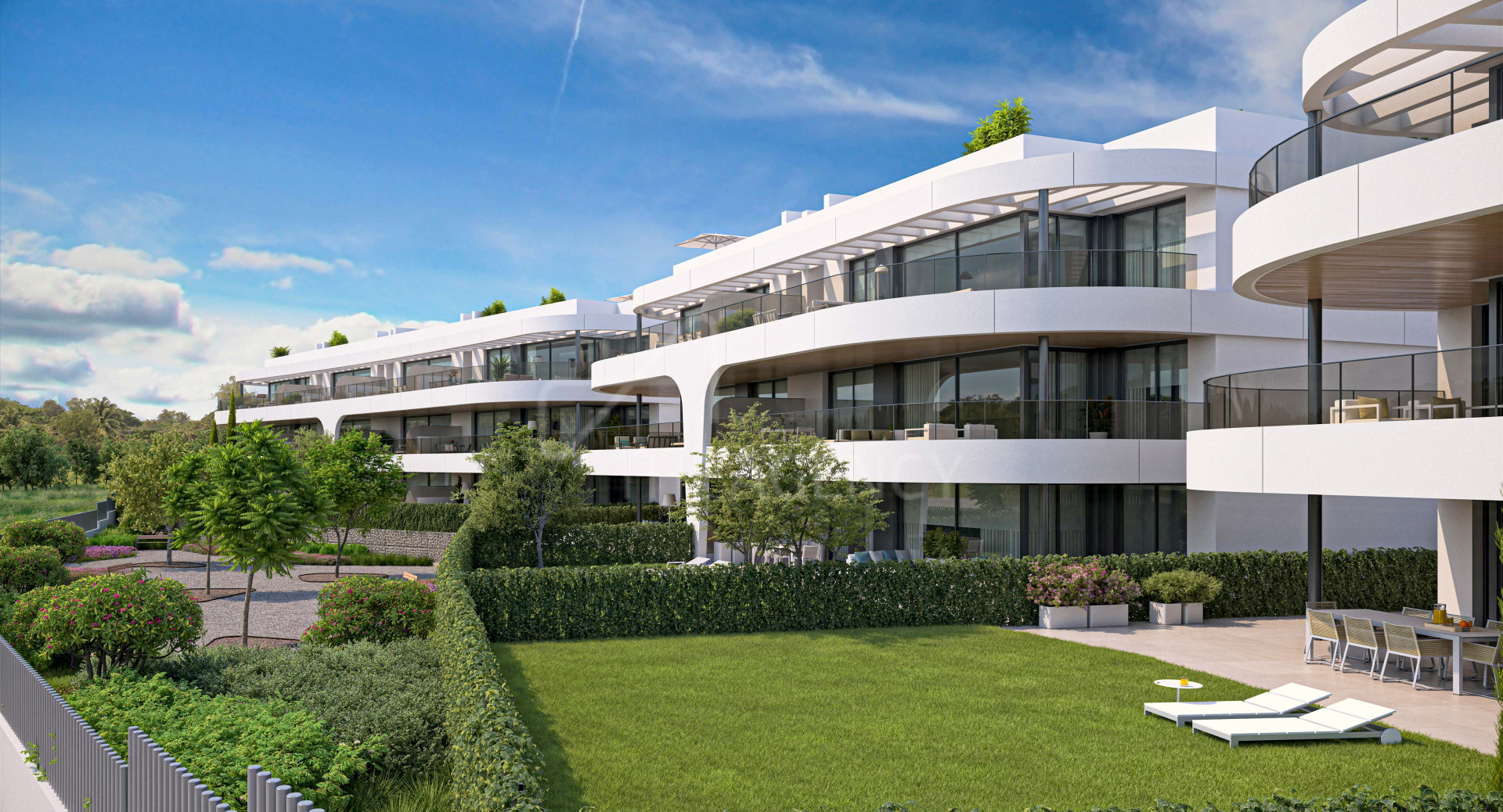 Contemporary Ground Floor Apartment – New Golden Mile, Estepona
