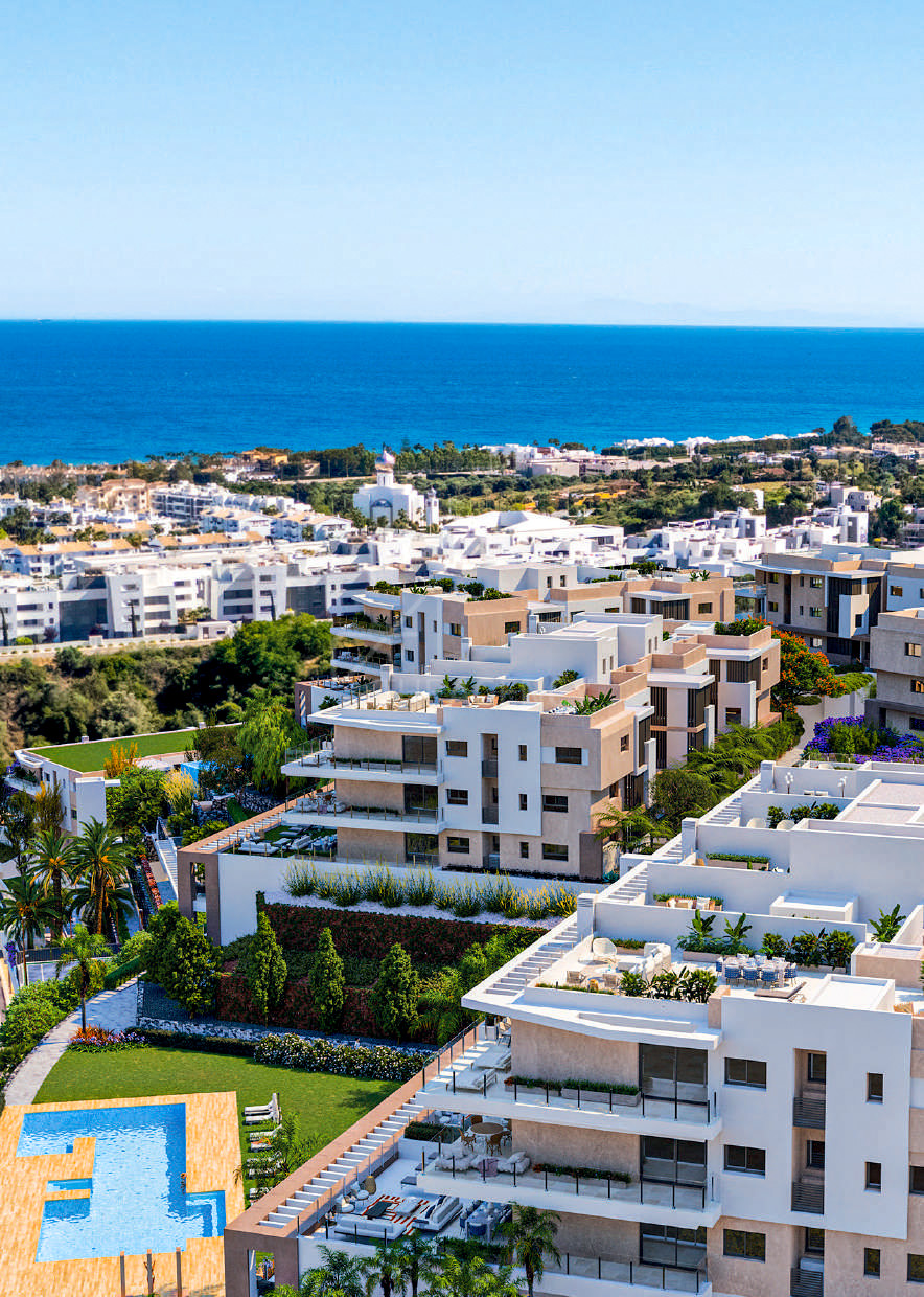 Exclusive Middle Floor Apartment with Panoramic Views – New Golden Mile, Estepona