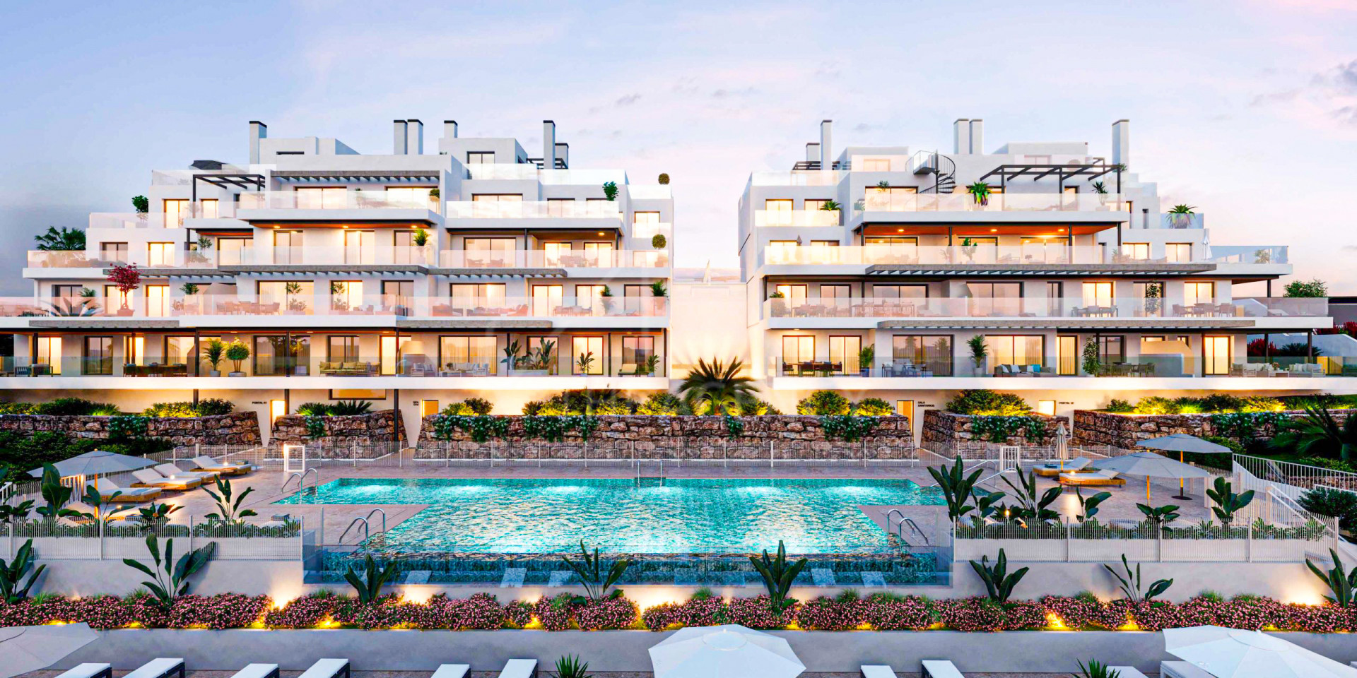 Contemporary Middle Floor Apartment - Estepona