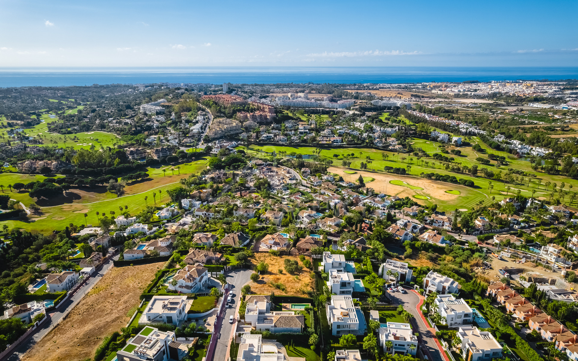 Beautiful plot with suggested project in Nueva Andalucia, Marbella.
