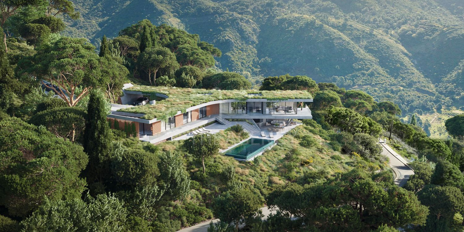 Luxury Villa with Panoramic Sea and Mountain Views in Monte Mayor