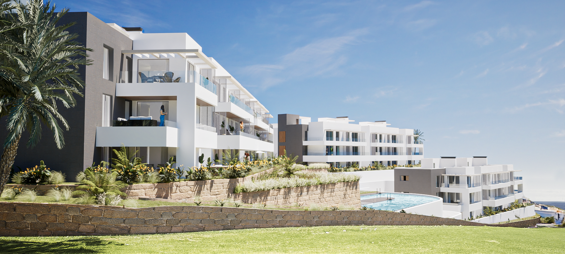 45 Eksklusiv 2 - 3 soverom Leiligheter i Manilva