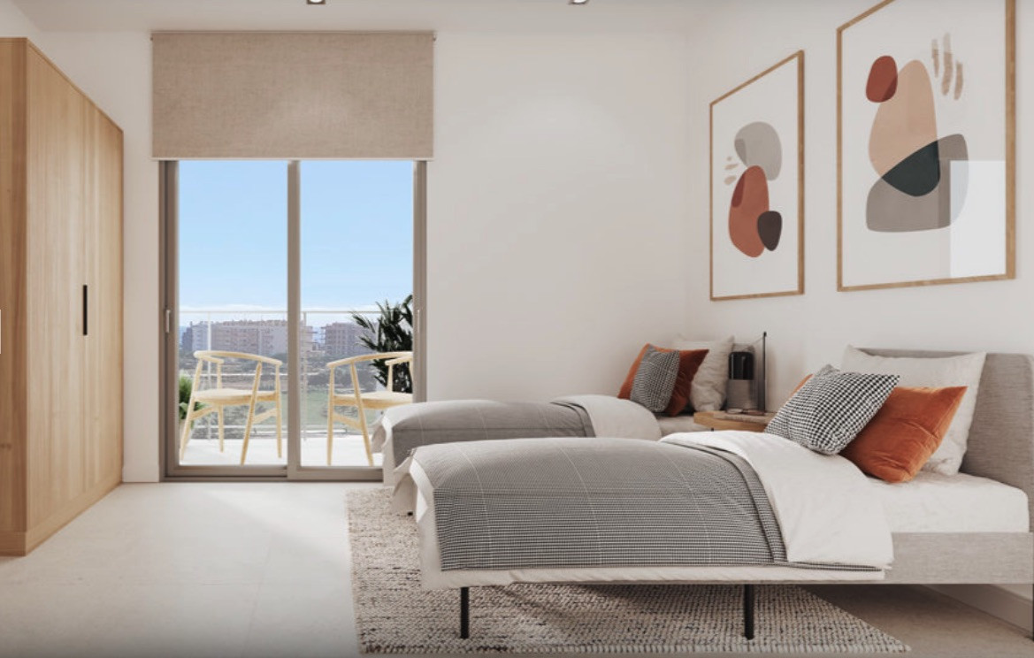 Bare 250 meter fra stranden i Torre del Mar