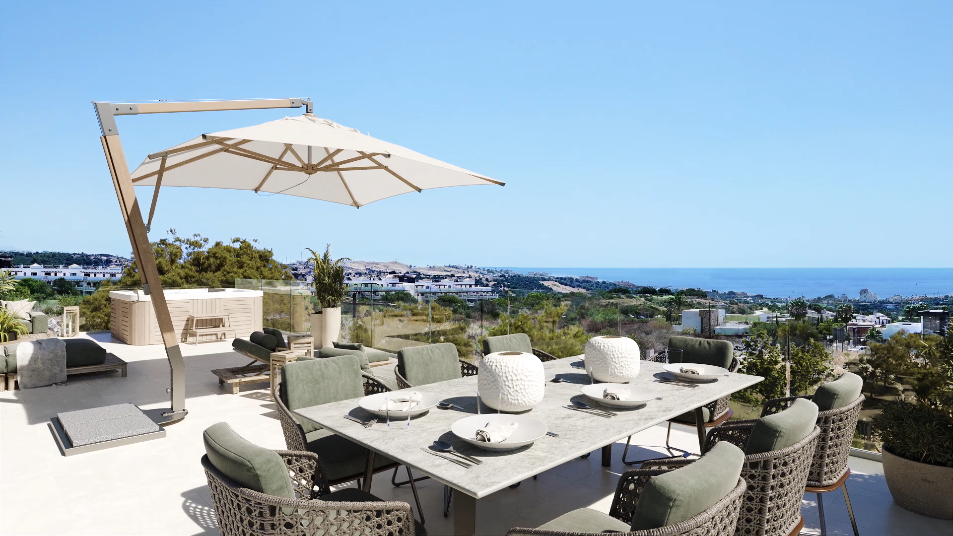 Современная вилла в Эстепоне