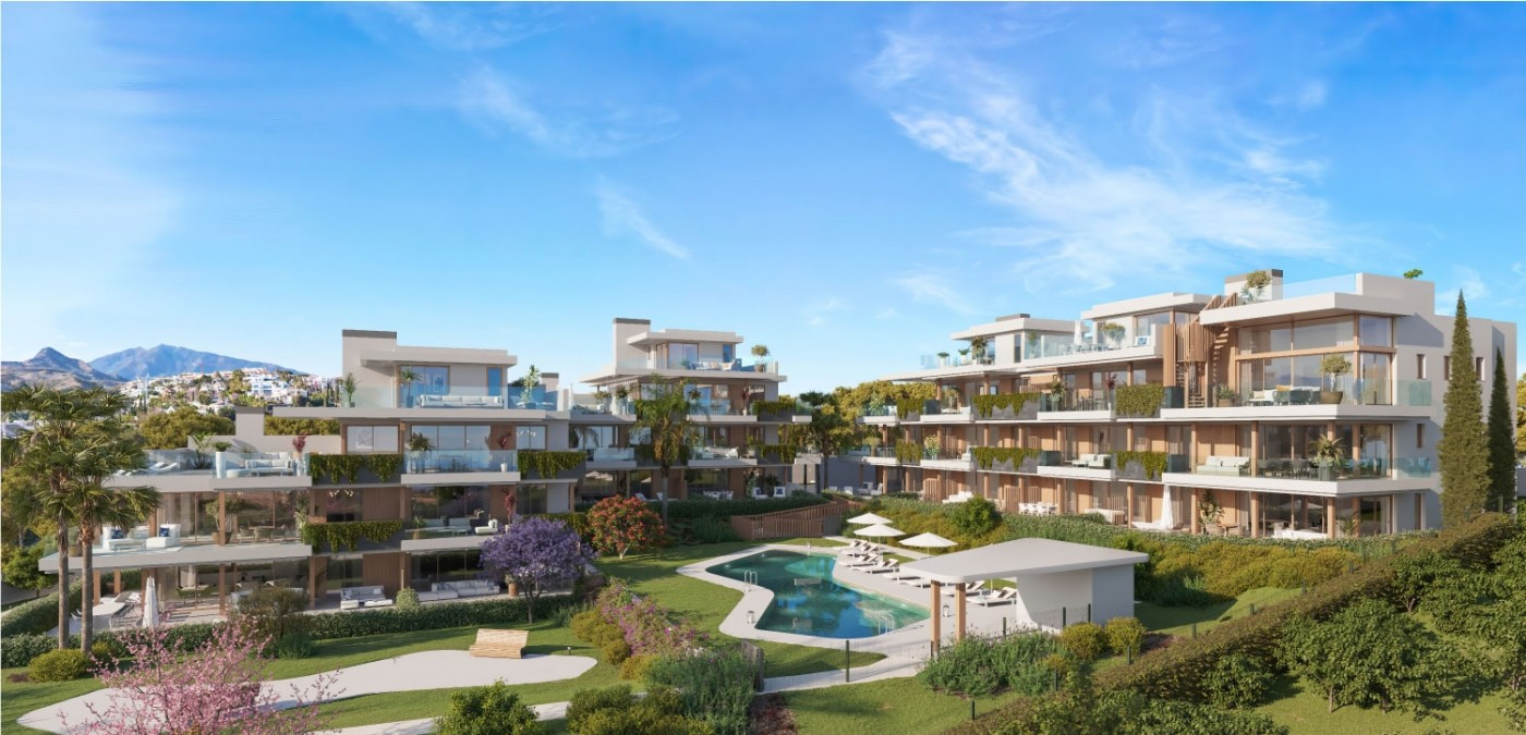 Apartment in a new boutique complex in Estepona