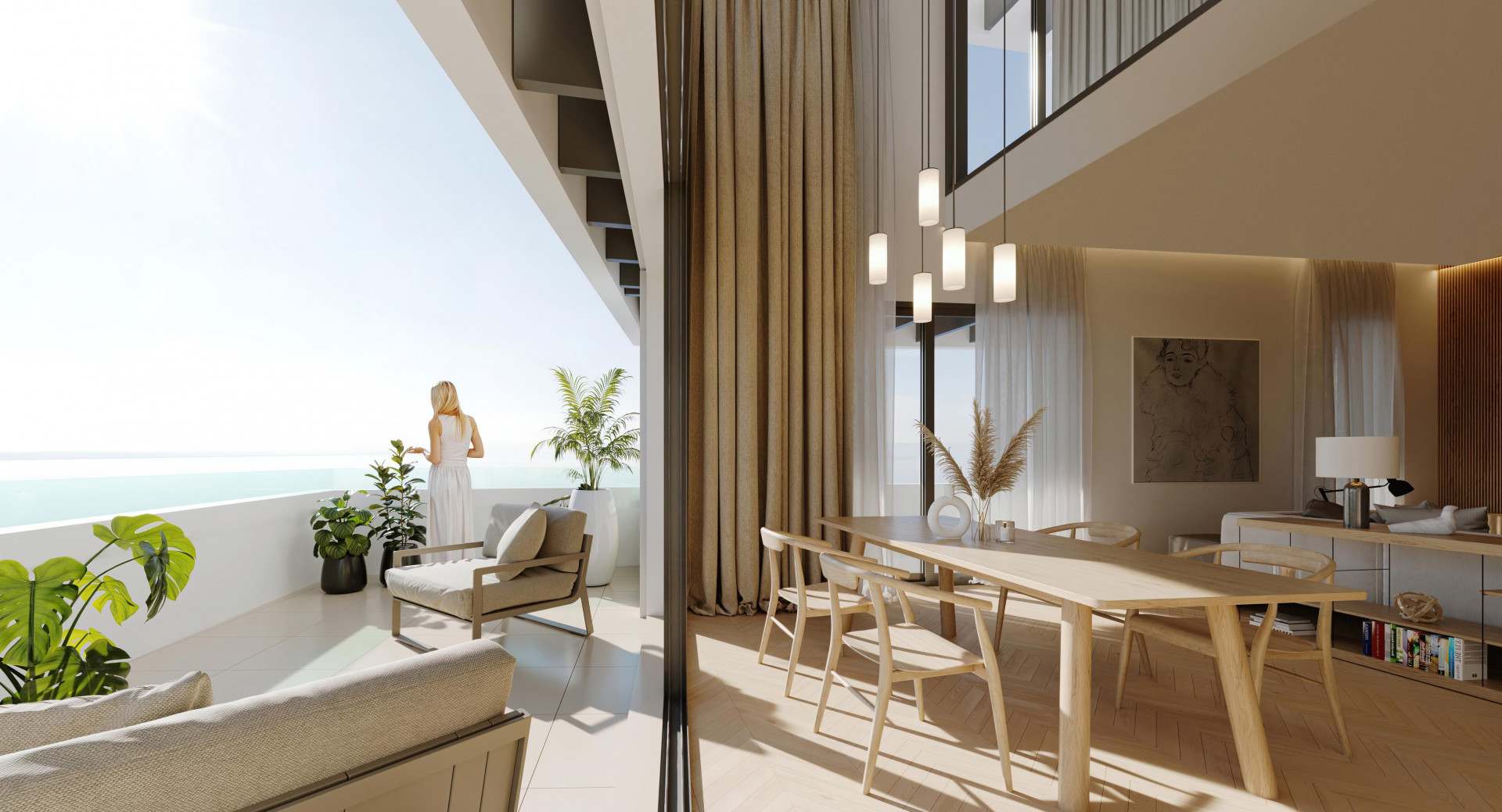 Duplex penthouse in Malaga