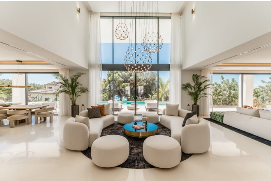 Luxury villa at Golden Mile, Sierra Blanca,  Marbella