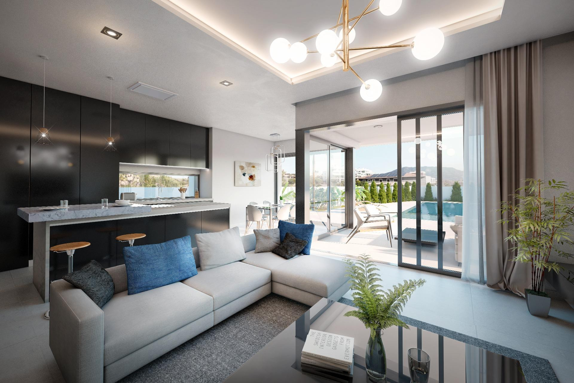 Exclusiva Villa de Obra Nueva,  primera Línea de golf, La Cala de Mijas