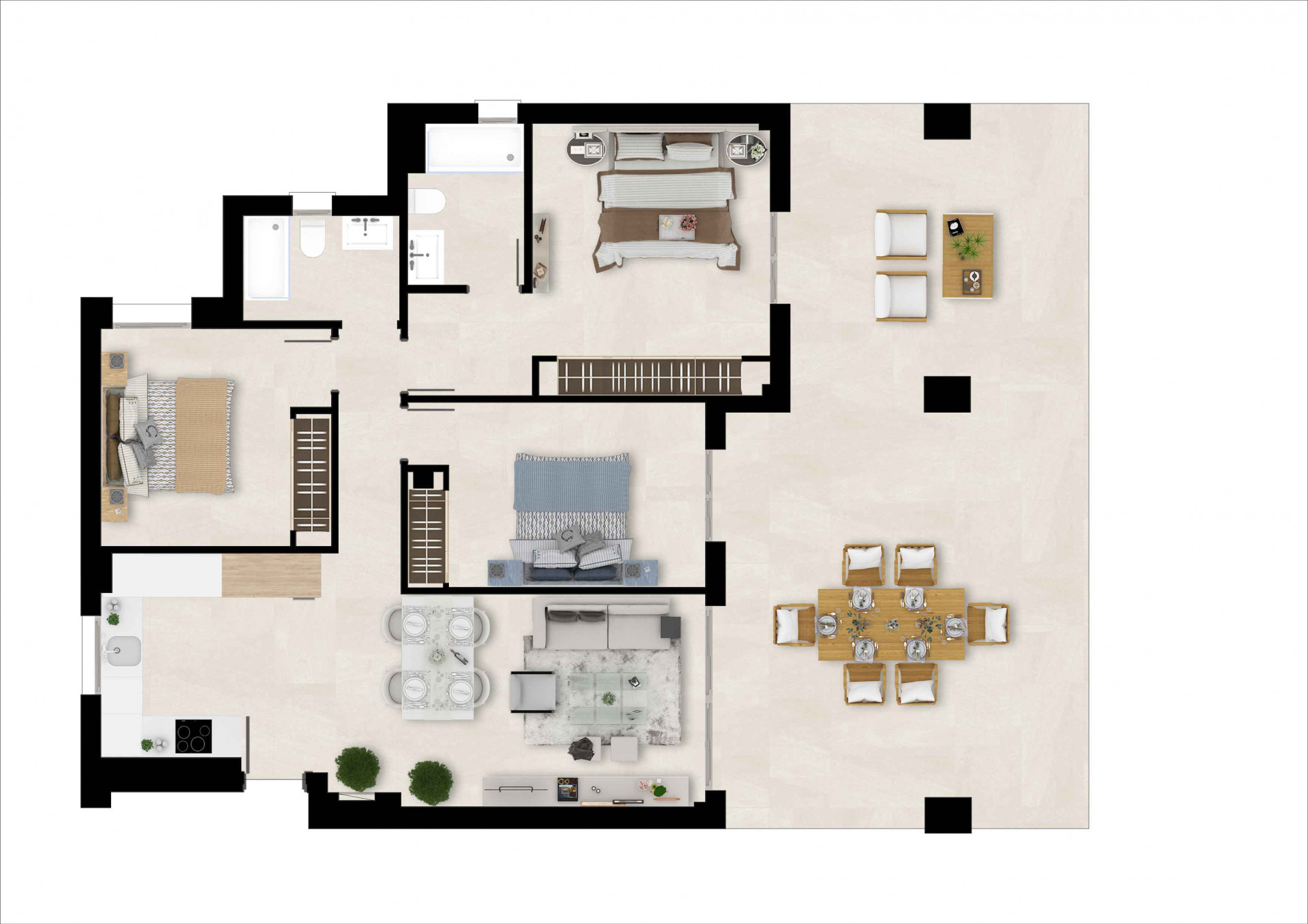 Apartamento · Estepona · 3 hab.
