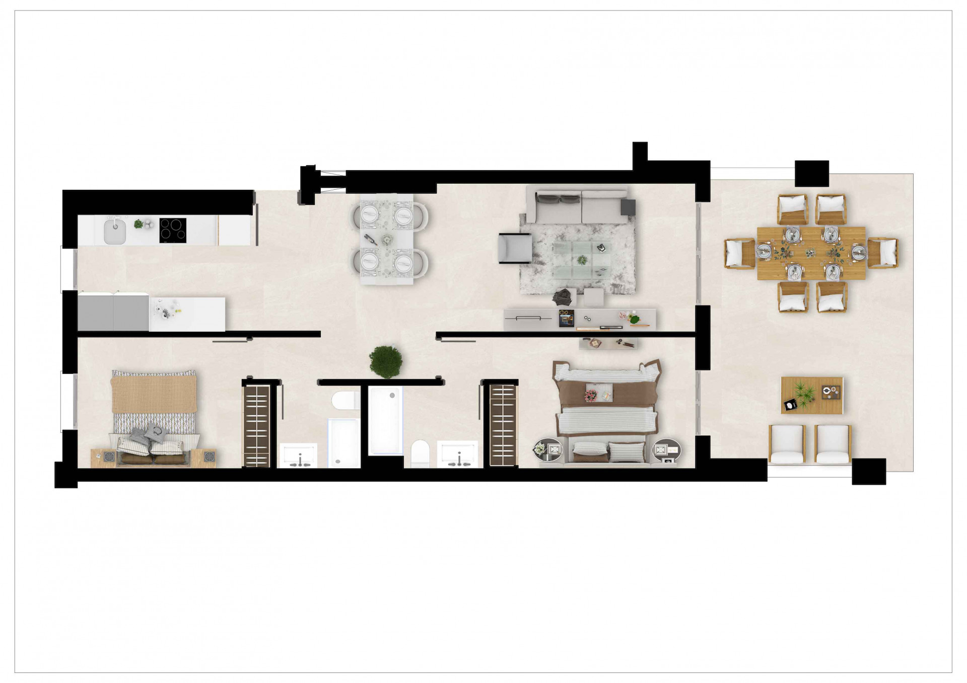 Apartamento · Estepona · 3 hab.