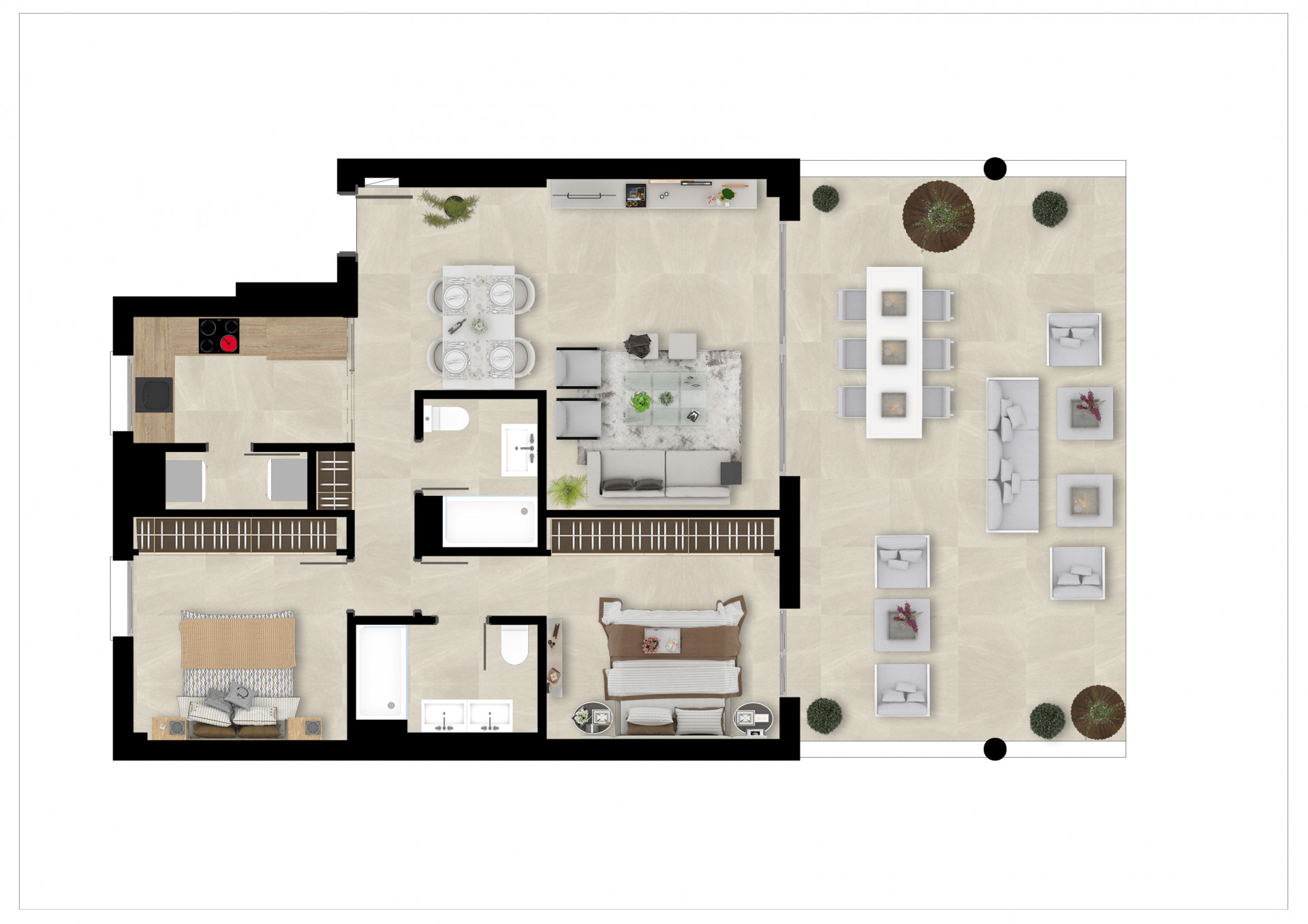 Apartamento · Mijas · 3 hab.