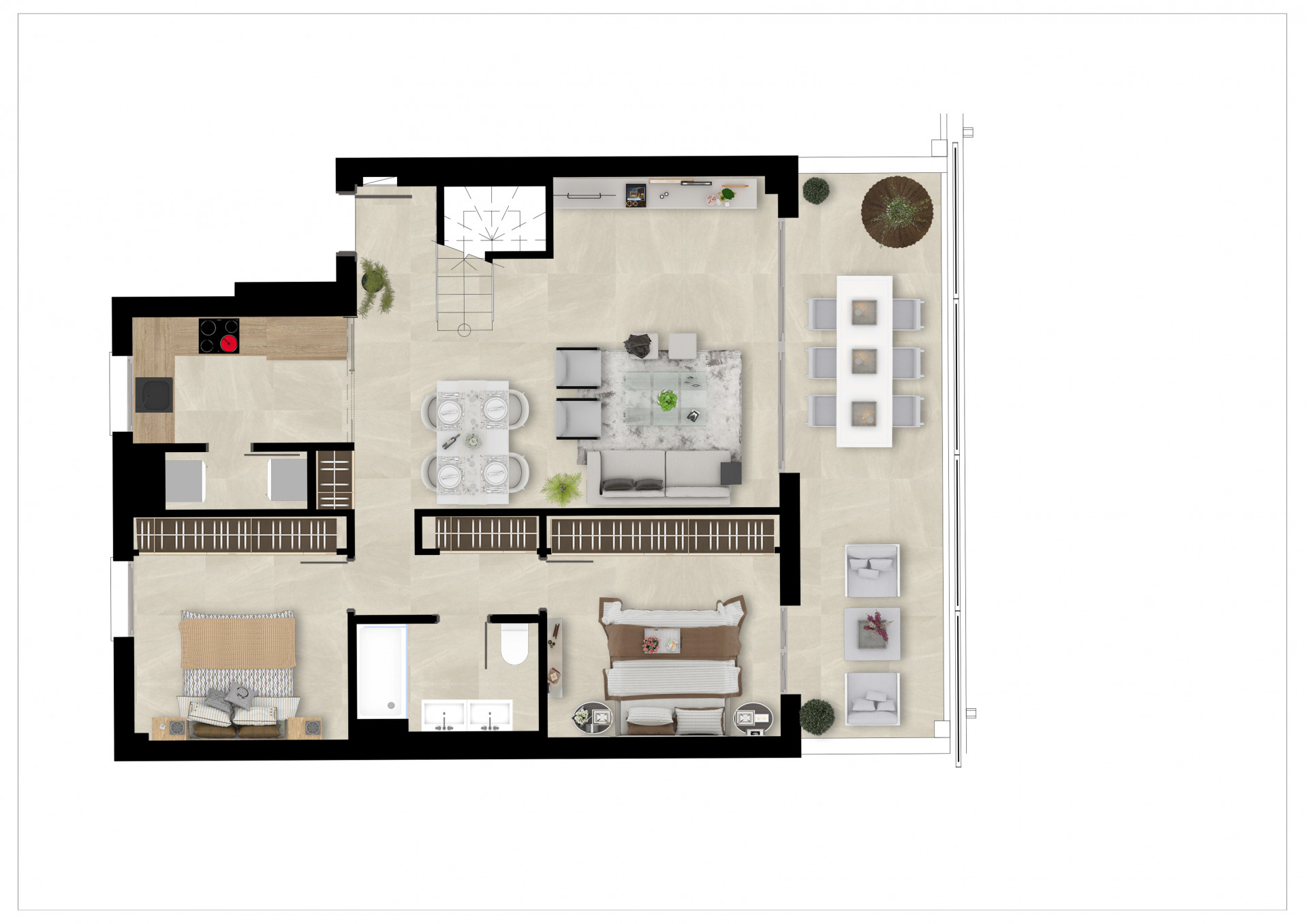 Apartamento · Mijas · 3 hab.