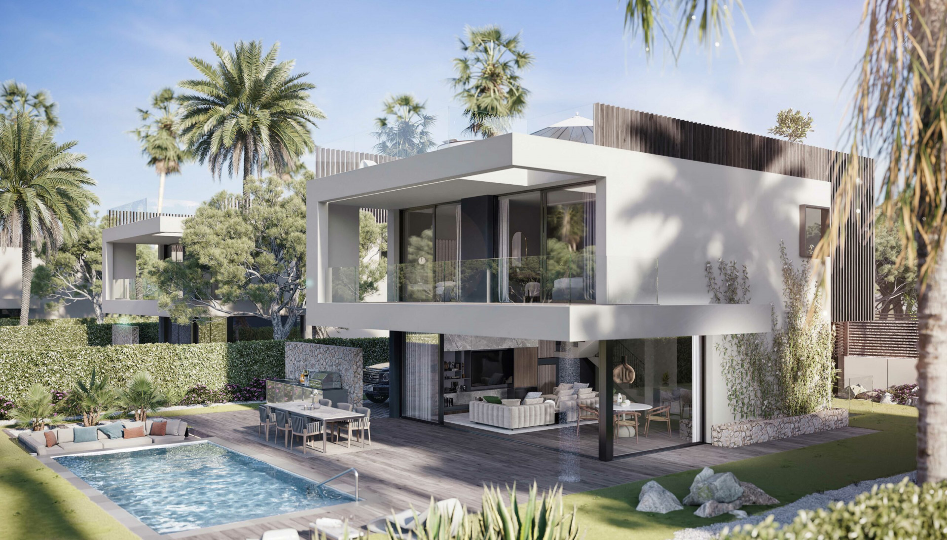 Incredible villas in the one of the most demanded zones in Marbella
