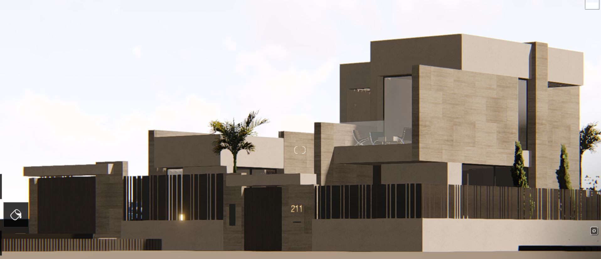 Brand new villa south facing, at present under construction in a very central position of Nueva Andalucia