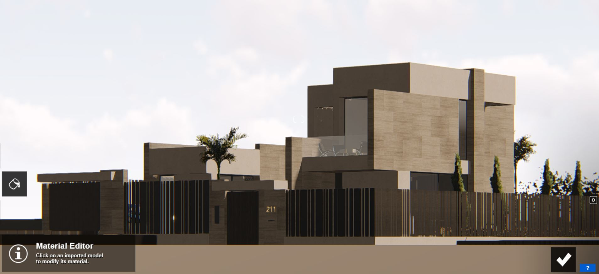 Villa a estrenar actualmente en construcción con orientación sur en zona céntrica de Nueva Andalucía