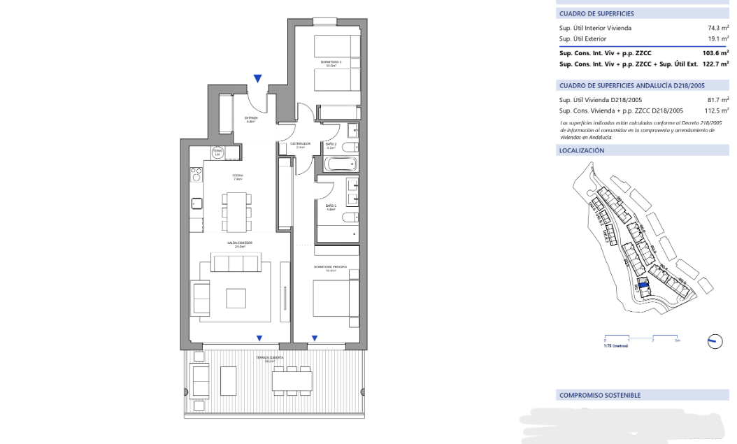 Apartamento · Estepona · 3 hab.