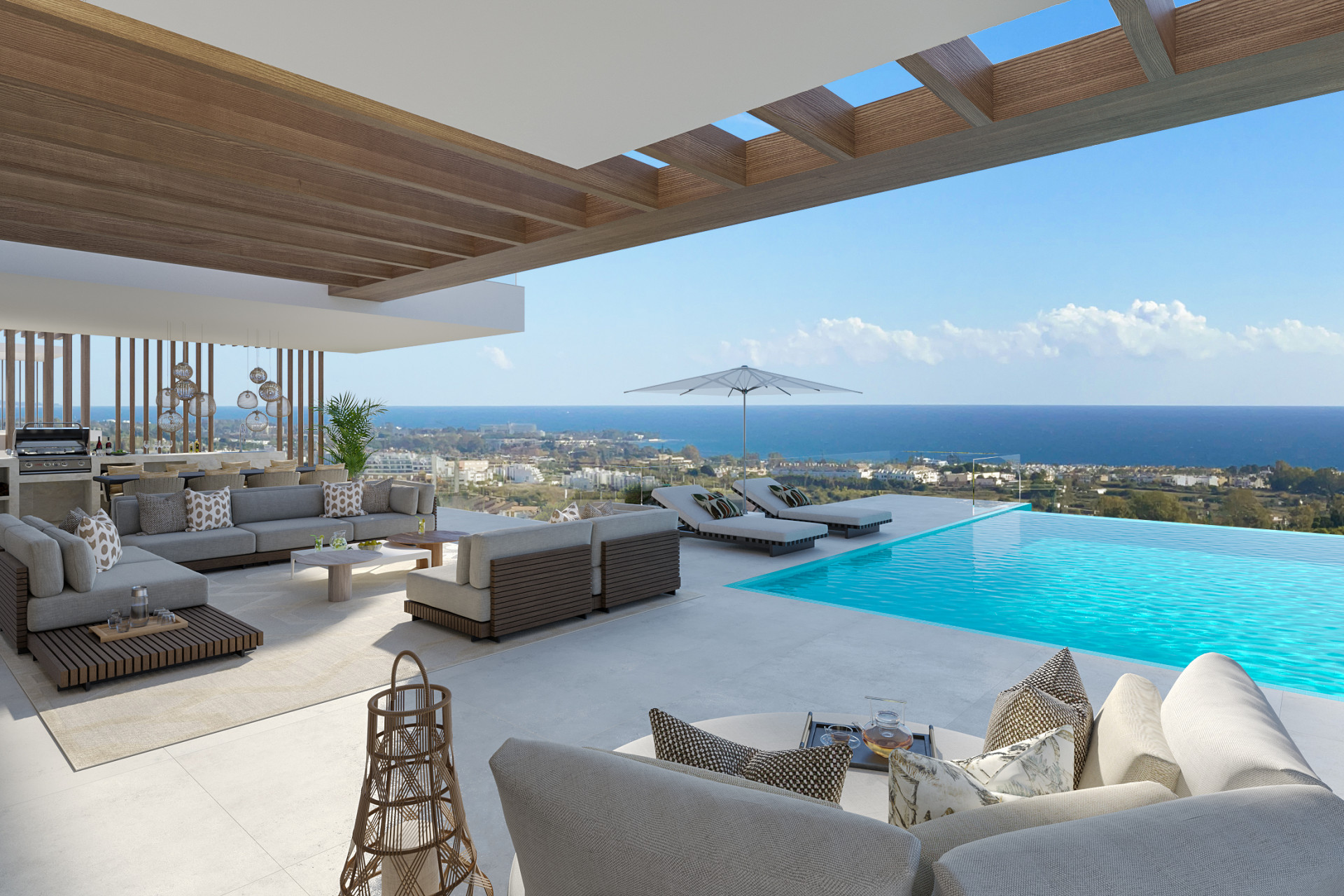 Contemporary Homes Near the Sea in New Golden Mile
