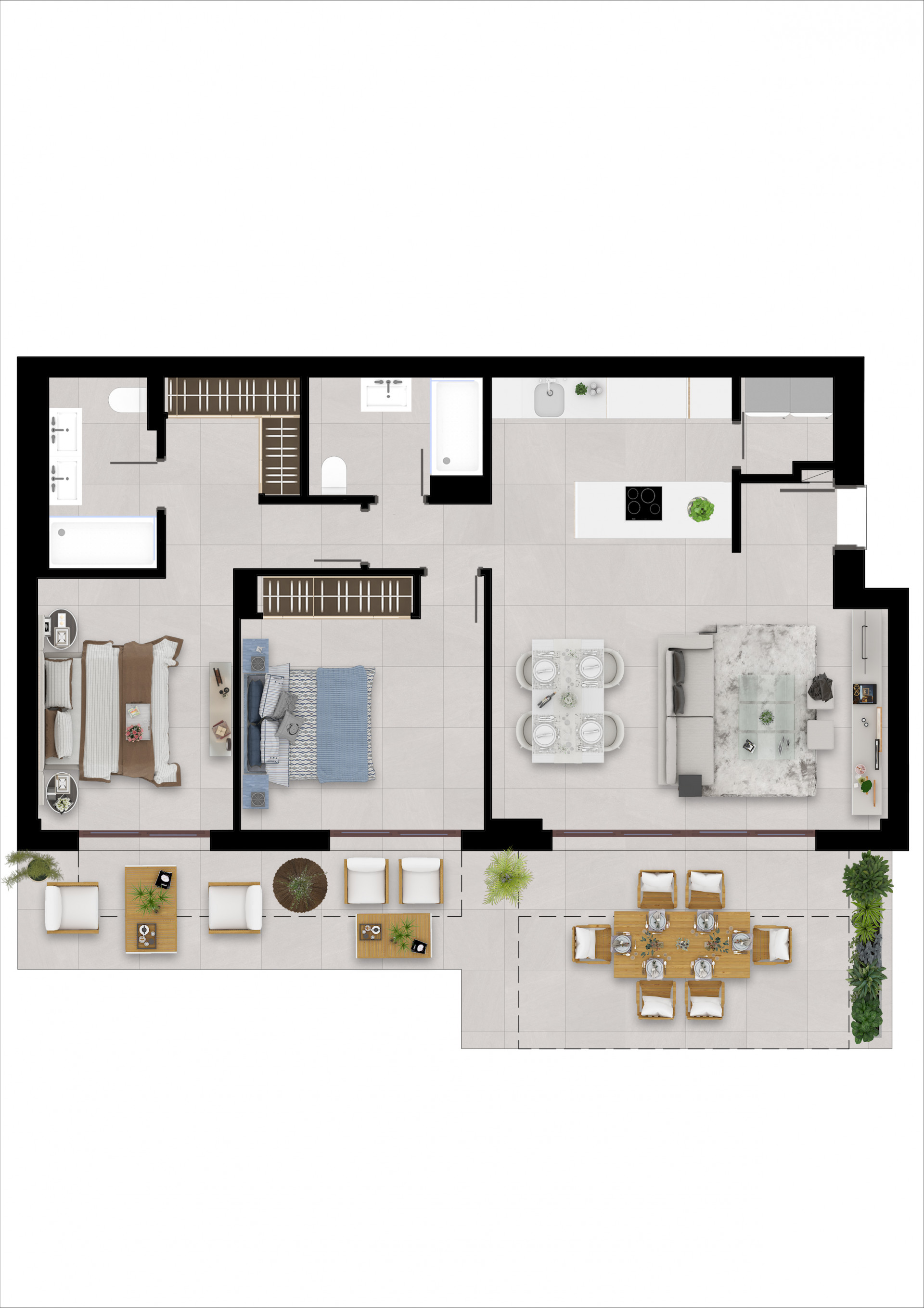 Apartamento · Istan · 3 hab.